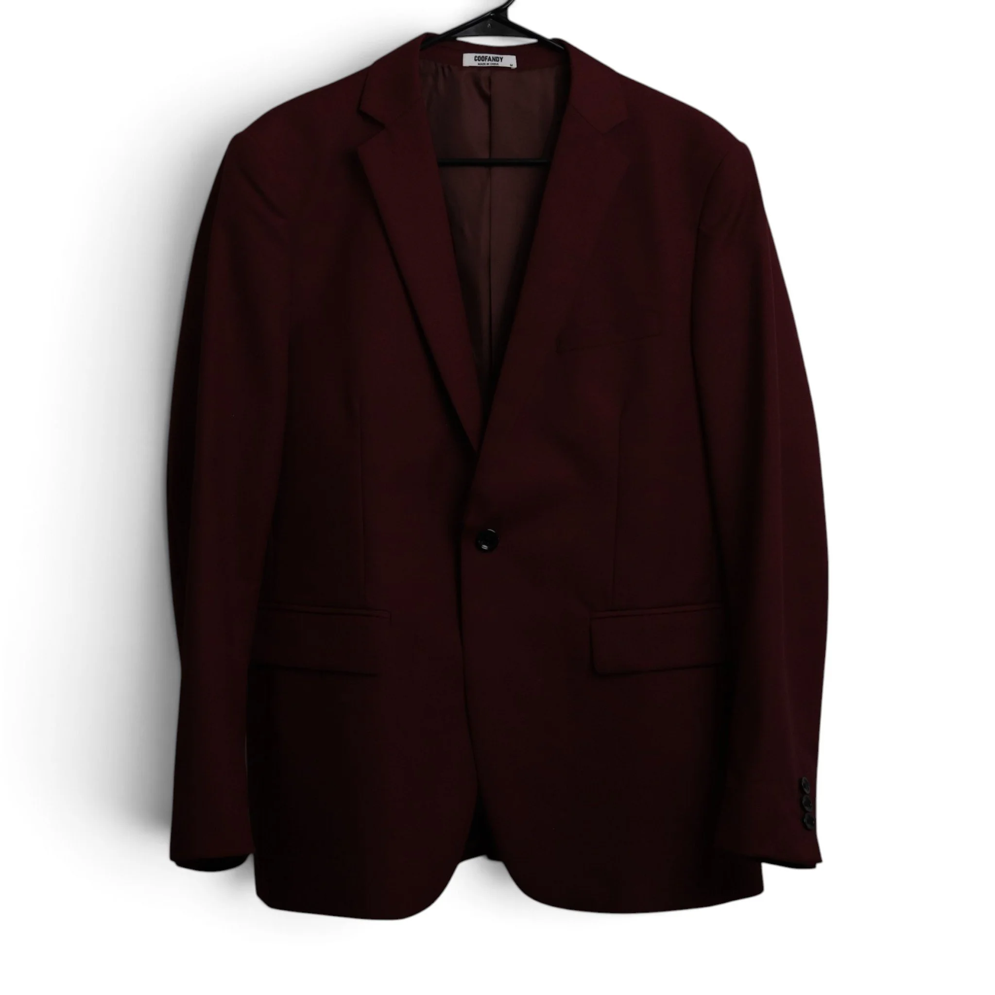 Burgundy Suit Jacket