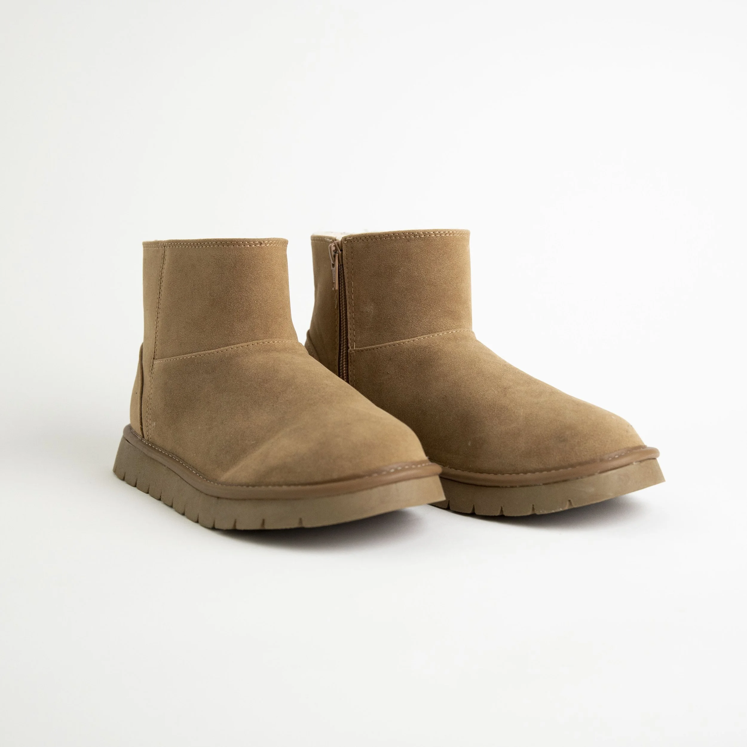 Tan Faux Fur Boots