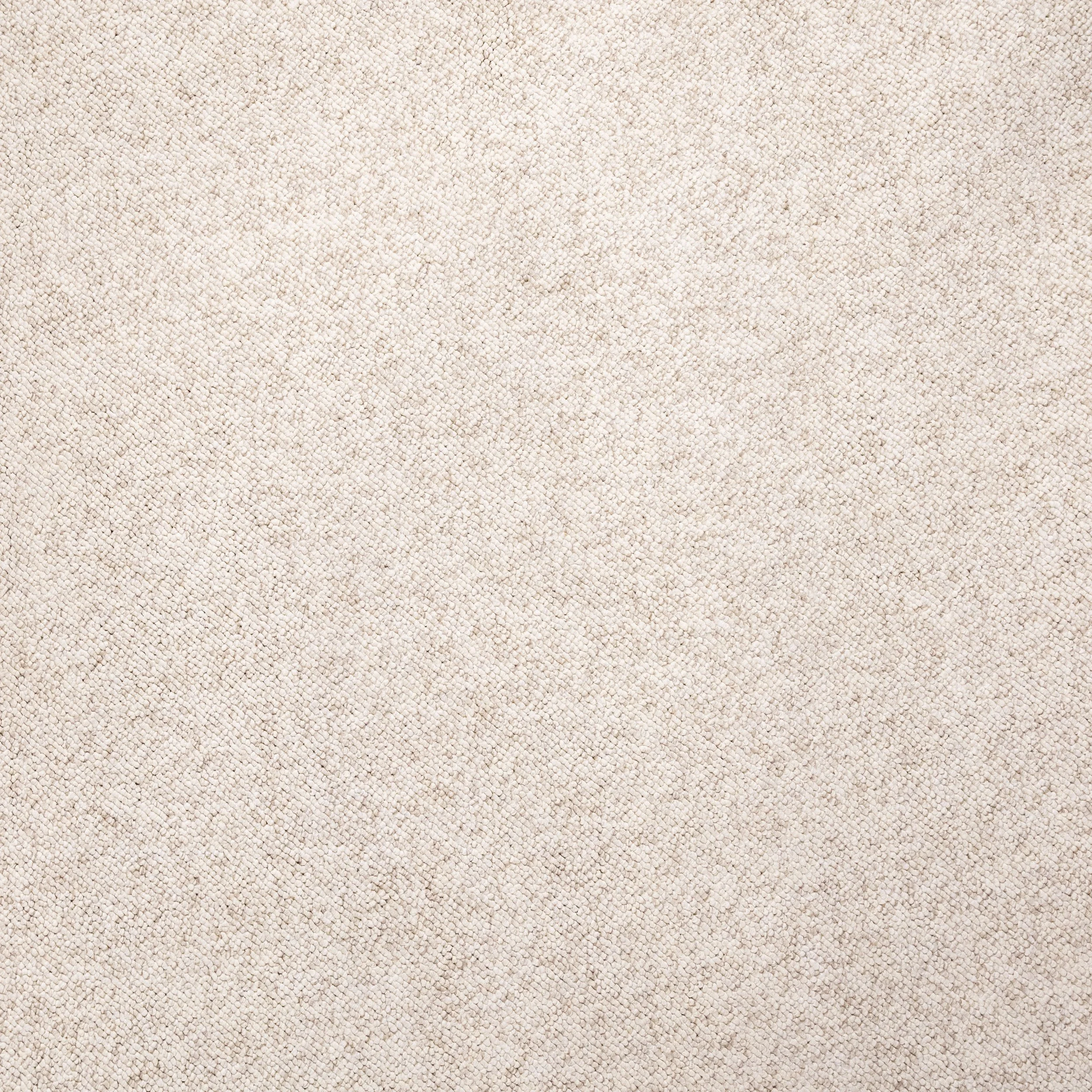 Cream/Beige Looped Carpet Remnant