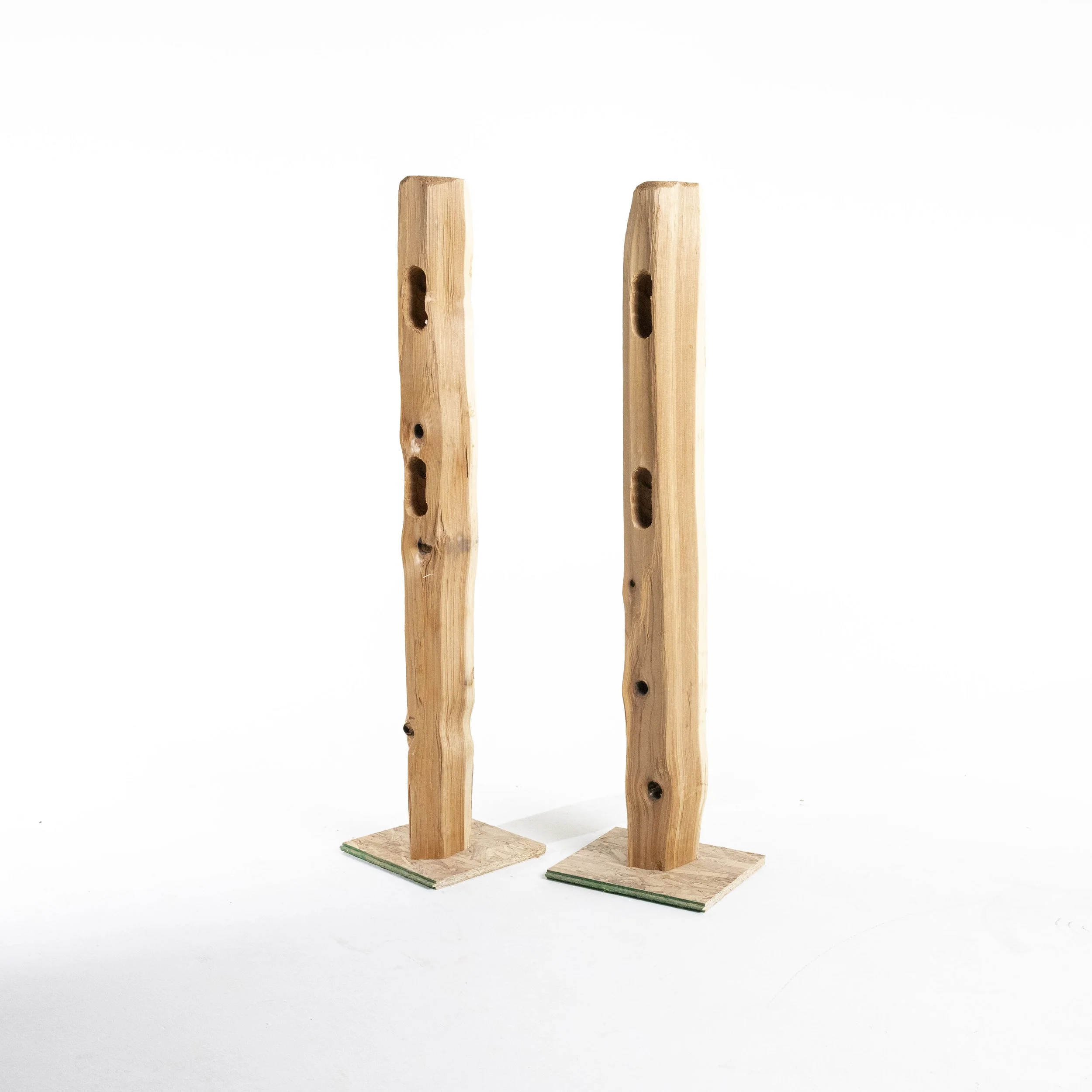 Unfinished Wood Fence Posts