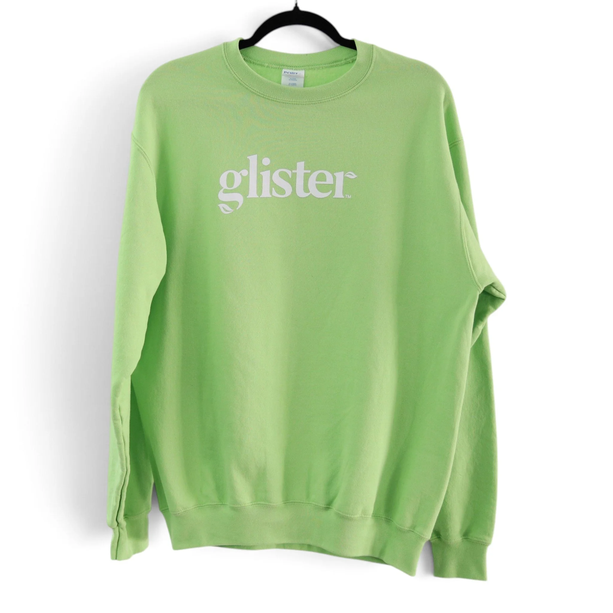 Neon Green "Glister" Crewneck