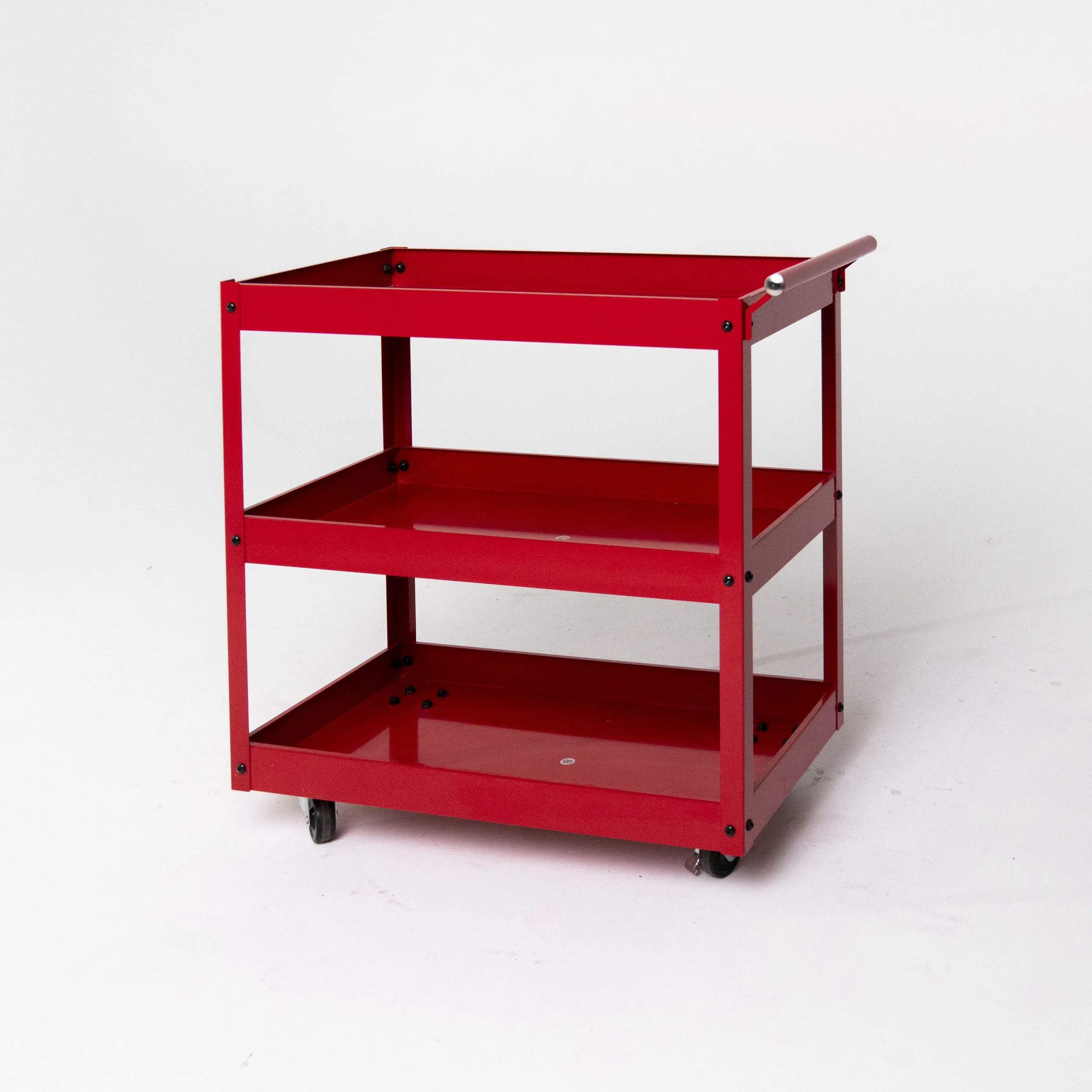 Red 3-Tier Cart