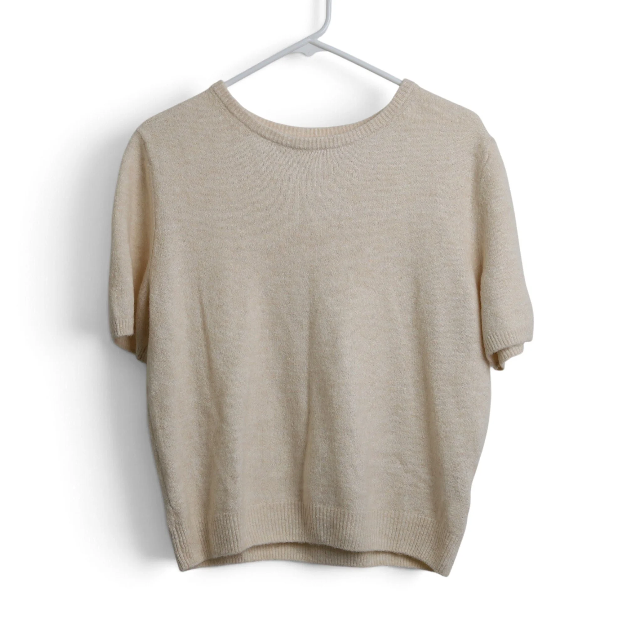 Cream Lightweight Sweater