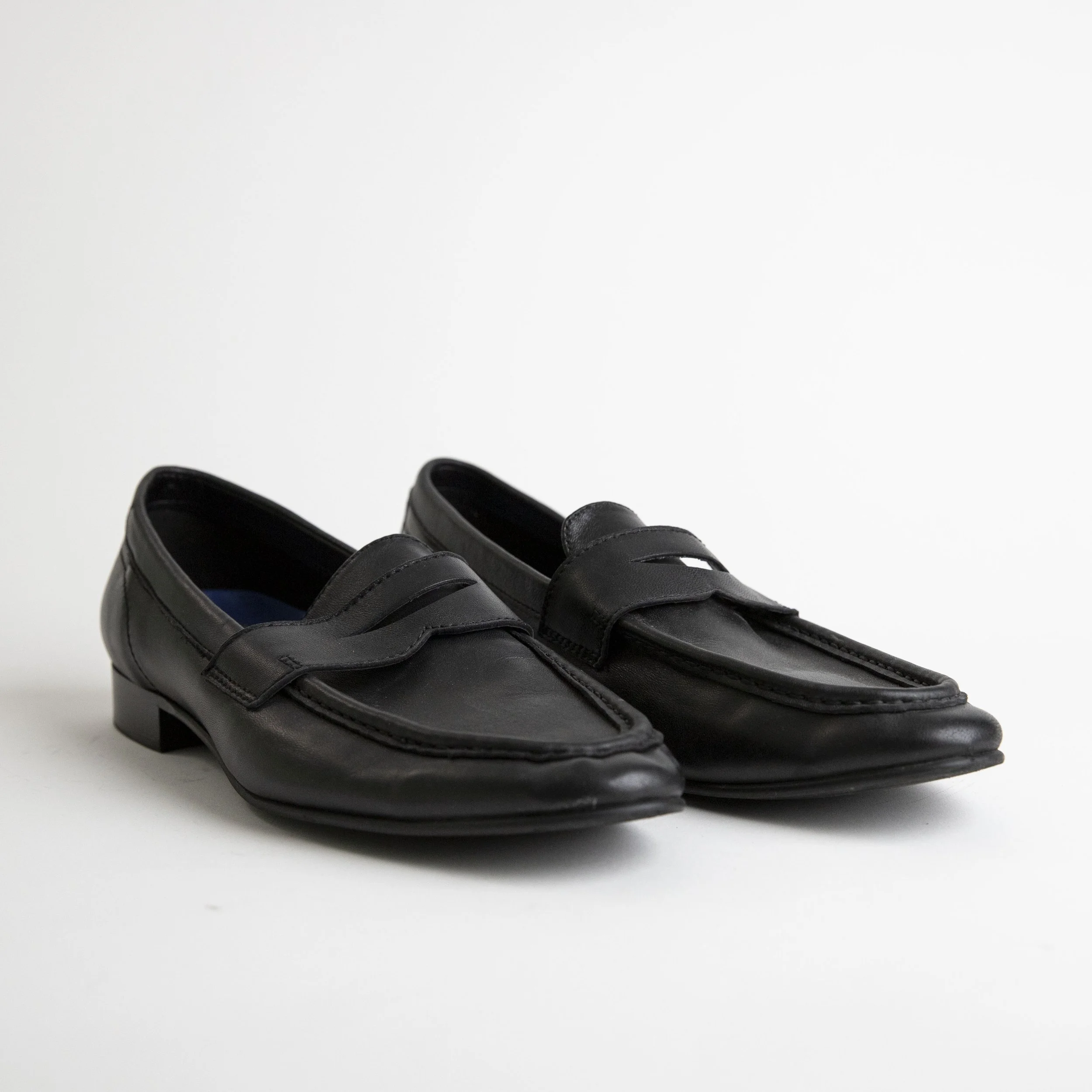 Black Penny Loafers