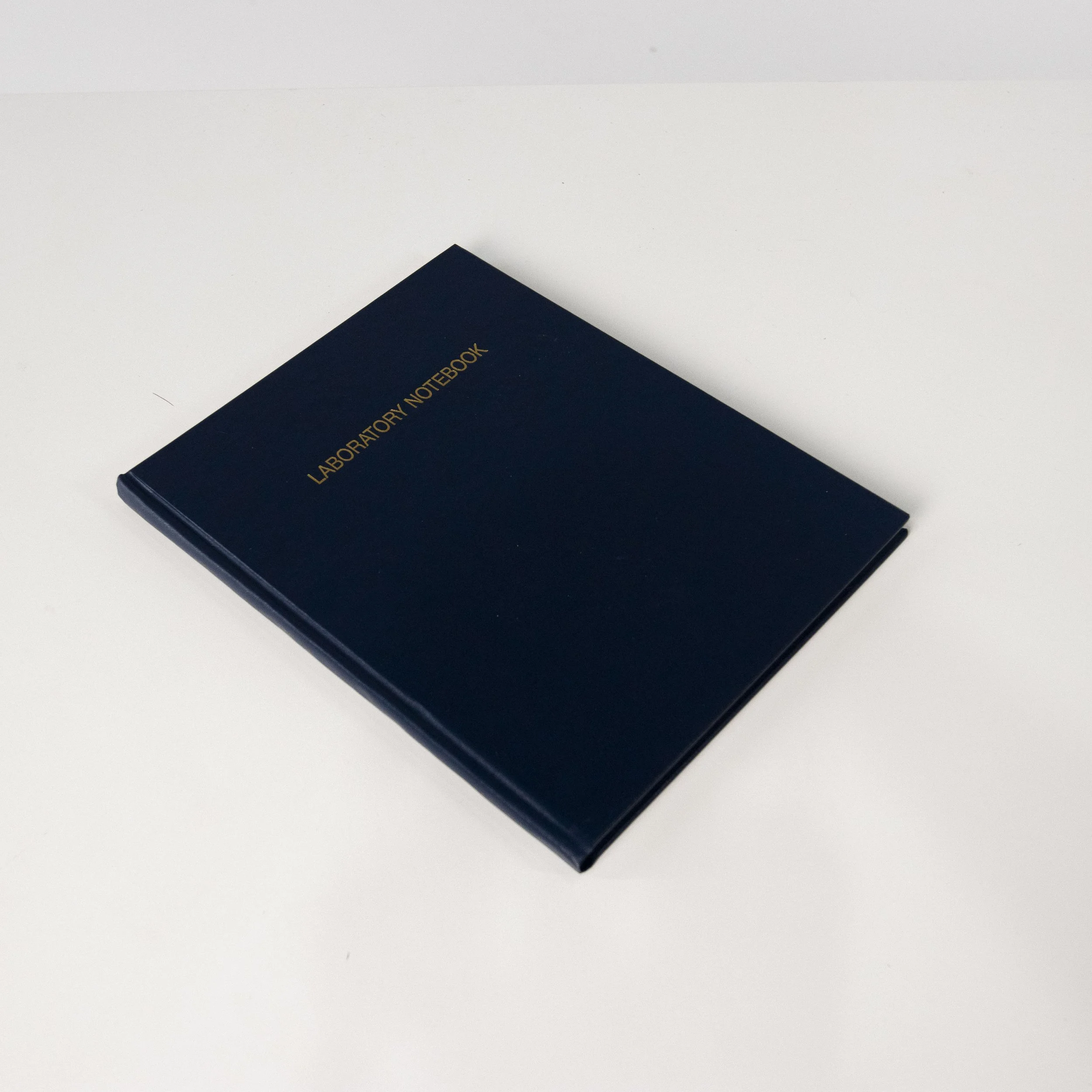 Navy Blue Laboratory Notebook