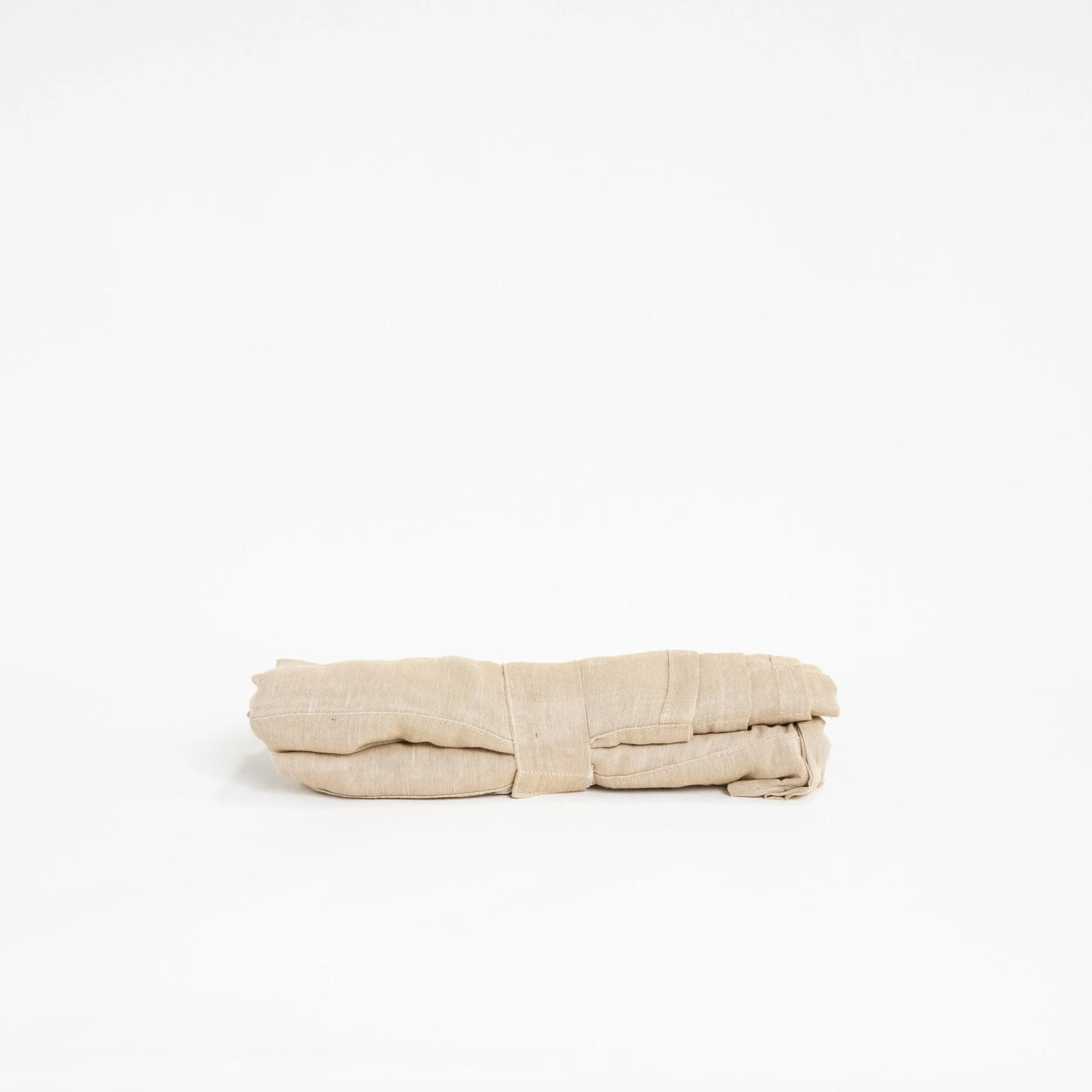 Light Brown Linen Small Door Window Curtains
