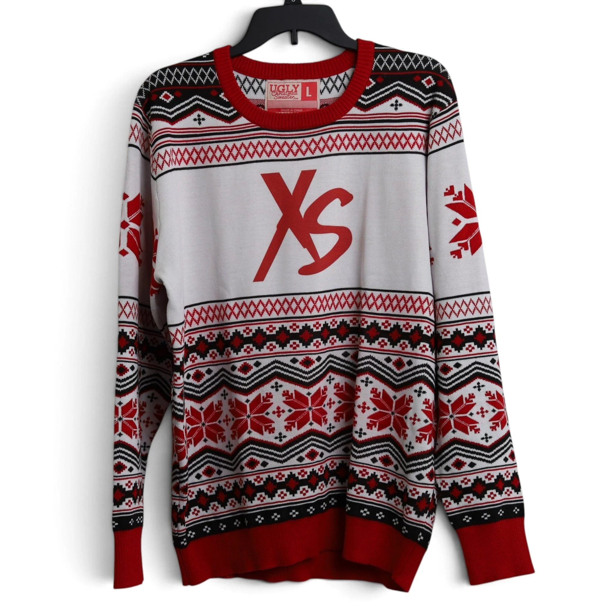 "XS" Energy Drink Holiday Sweater