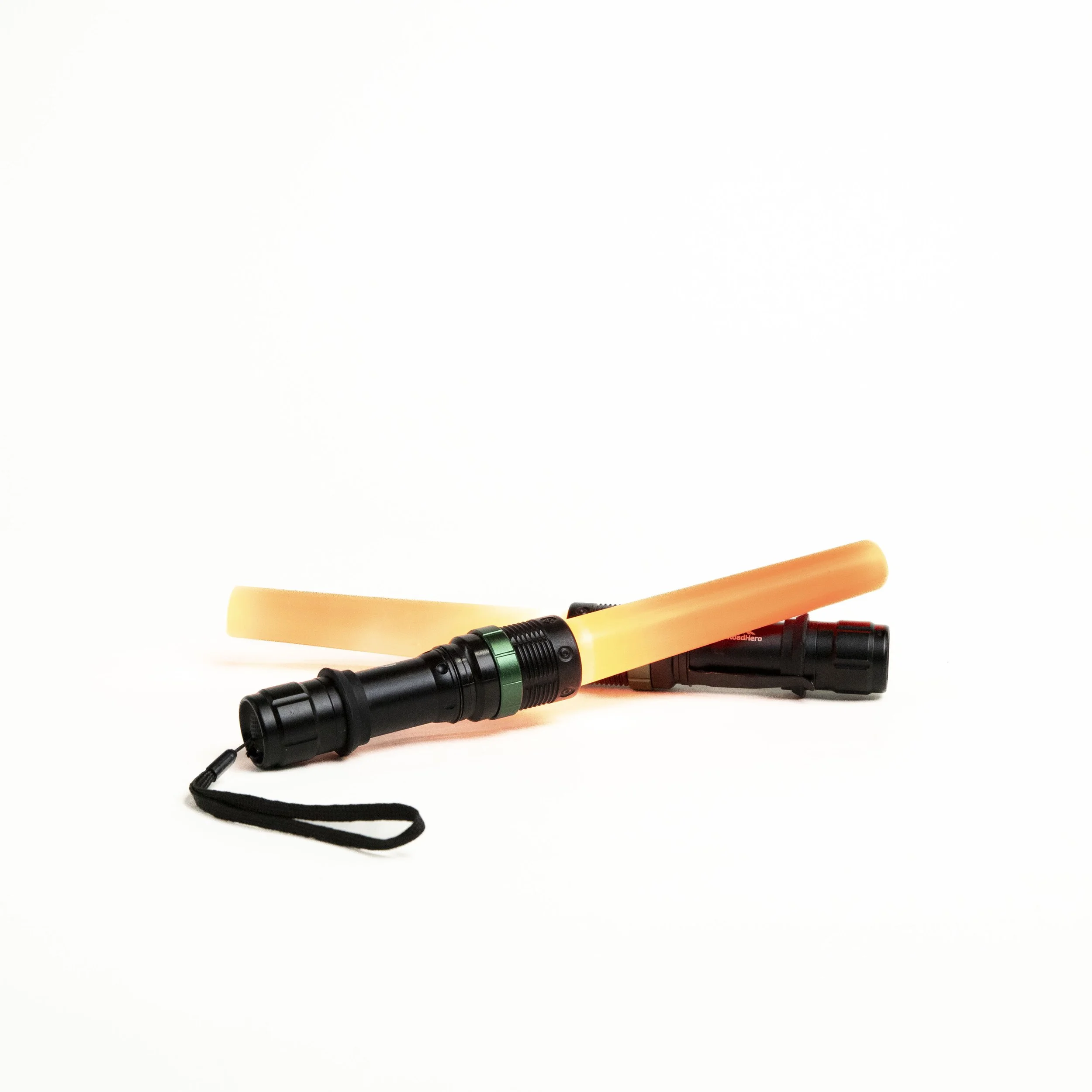 Orange Traffic Wand Pair