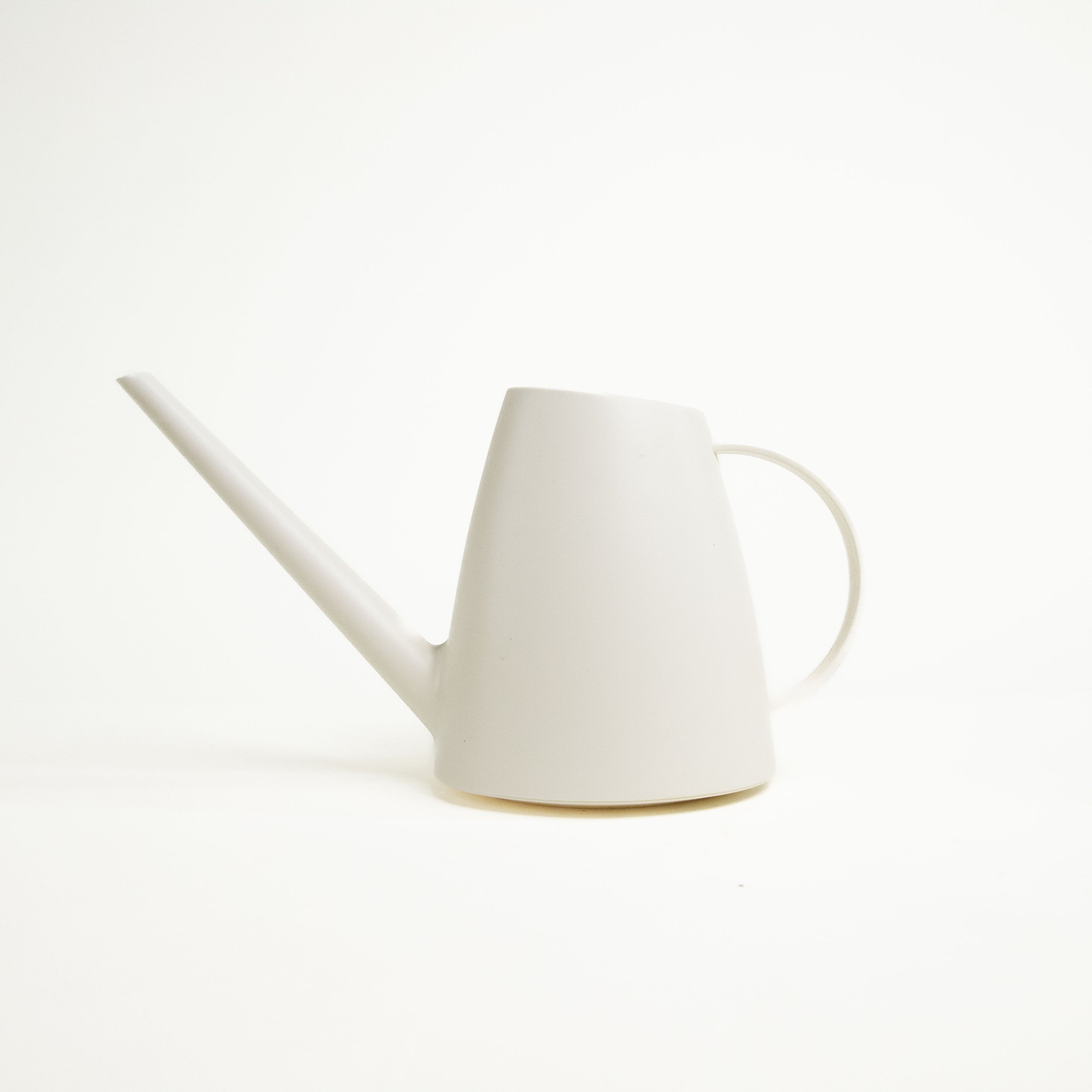 White Watering Can