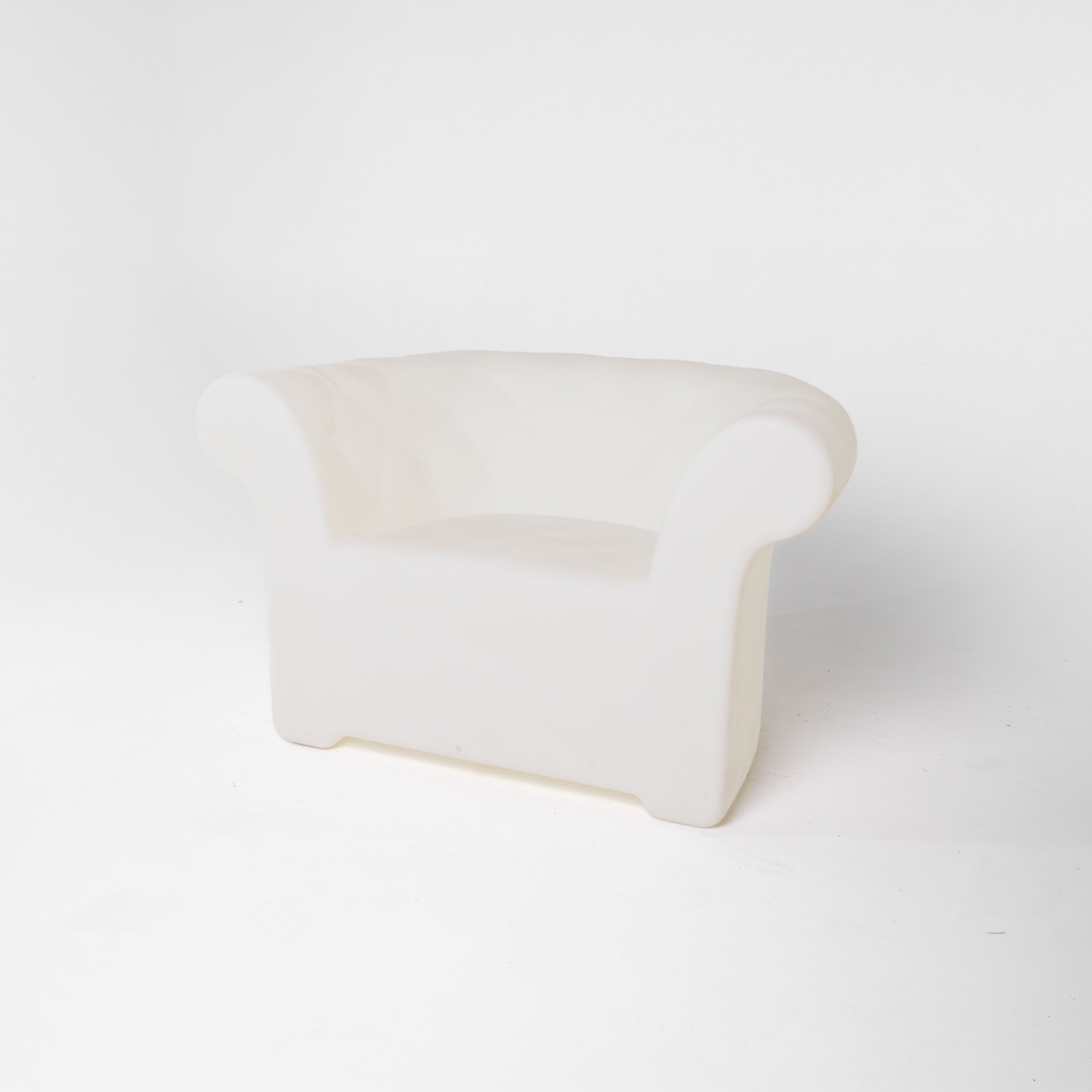 White LED Chair