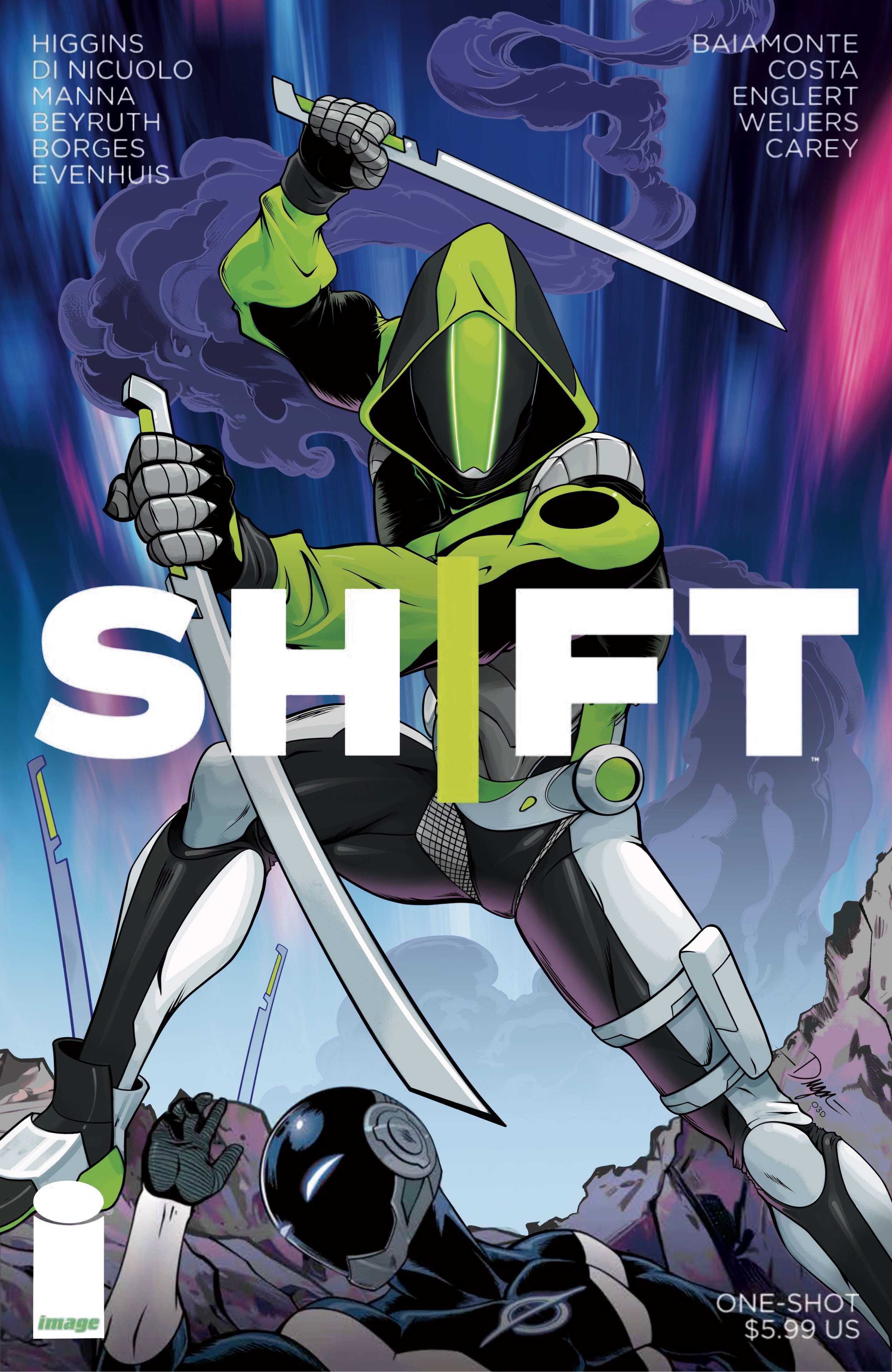 Shift #1 - Deegan Puchkors, Syndicate Comics & Southern Comics Cartel Exclusive Cover