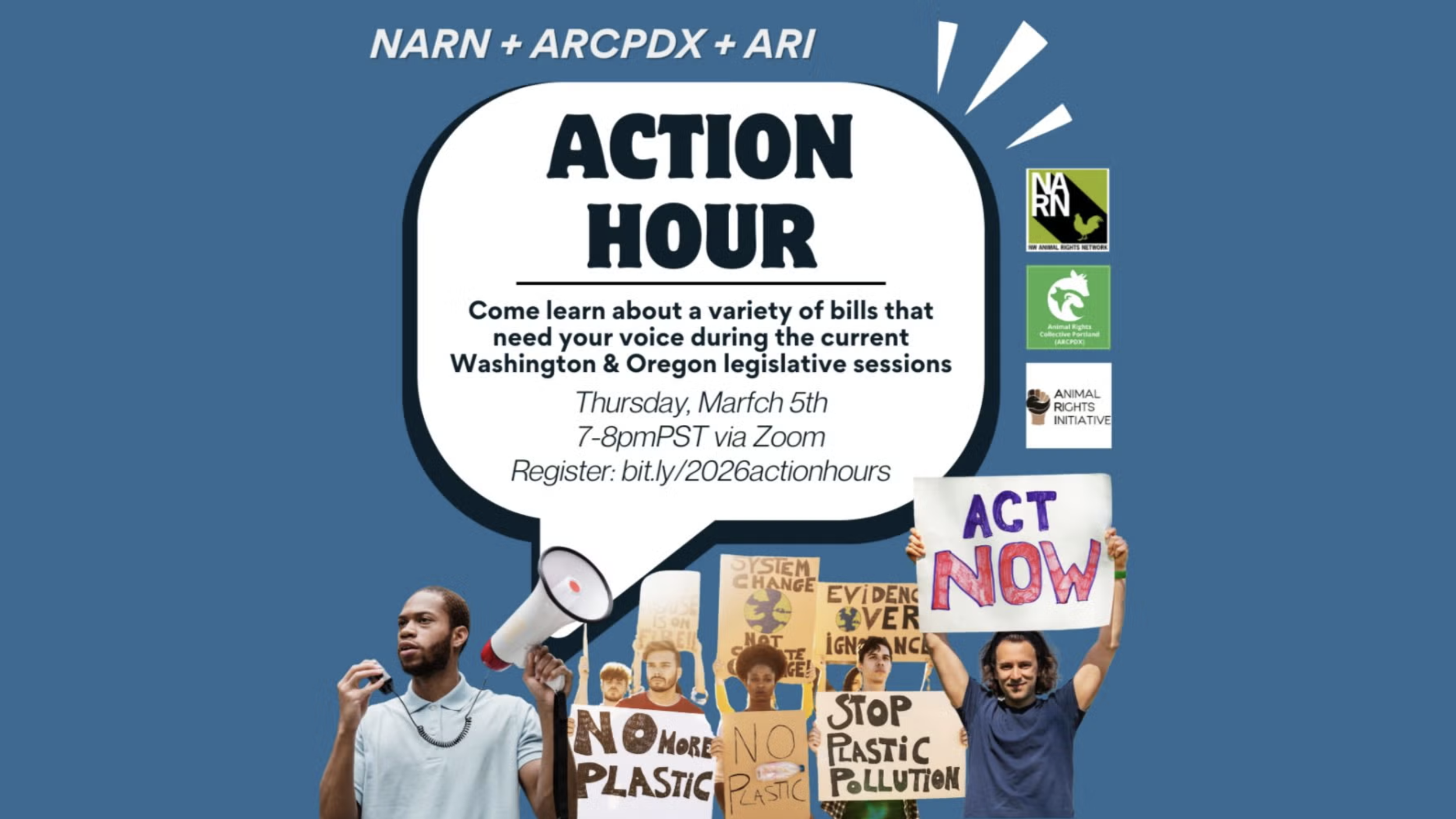 Action Hour #3 for Short Legislative Sessions