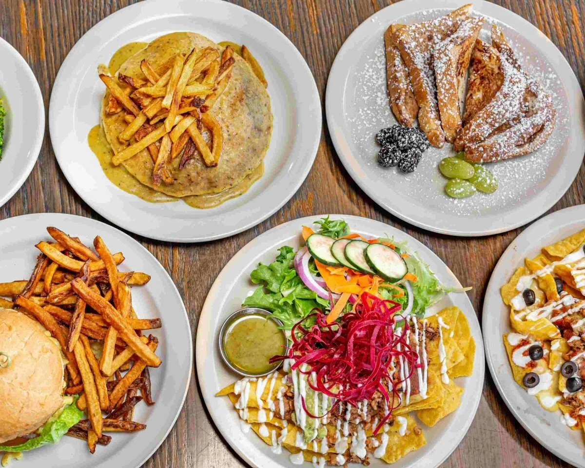 Some dishes from Vertical Diner