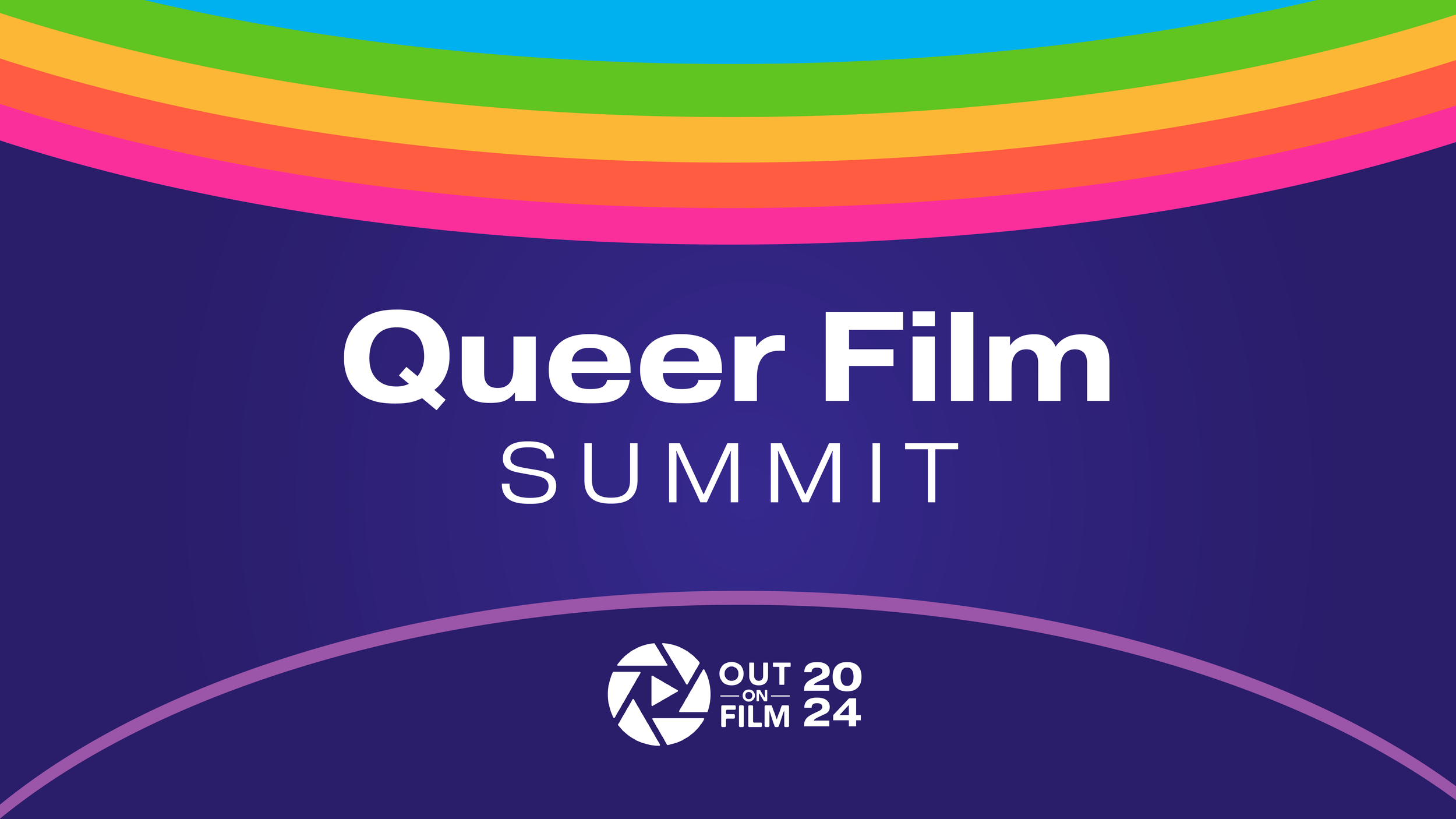 Graphic for the 2024 Queer Film Summit