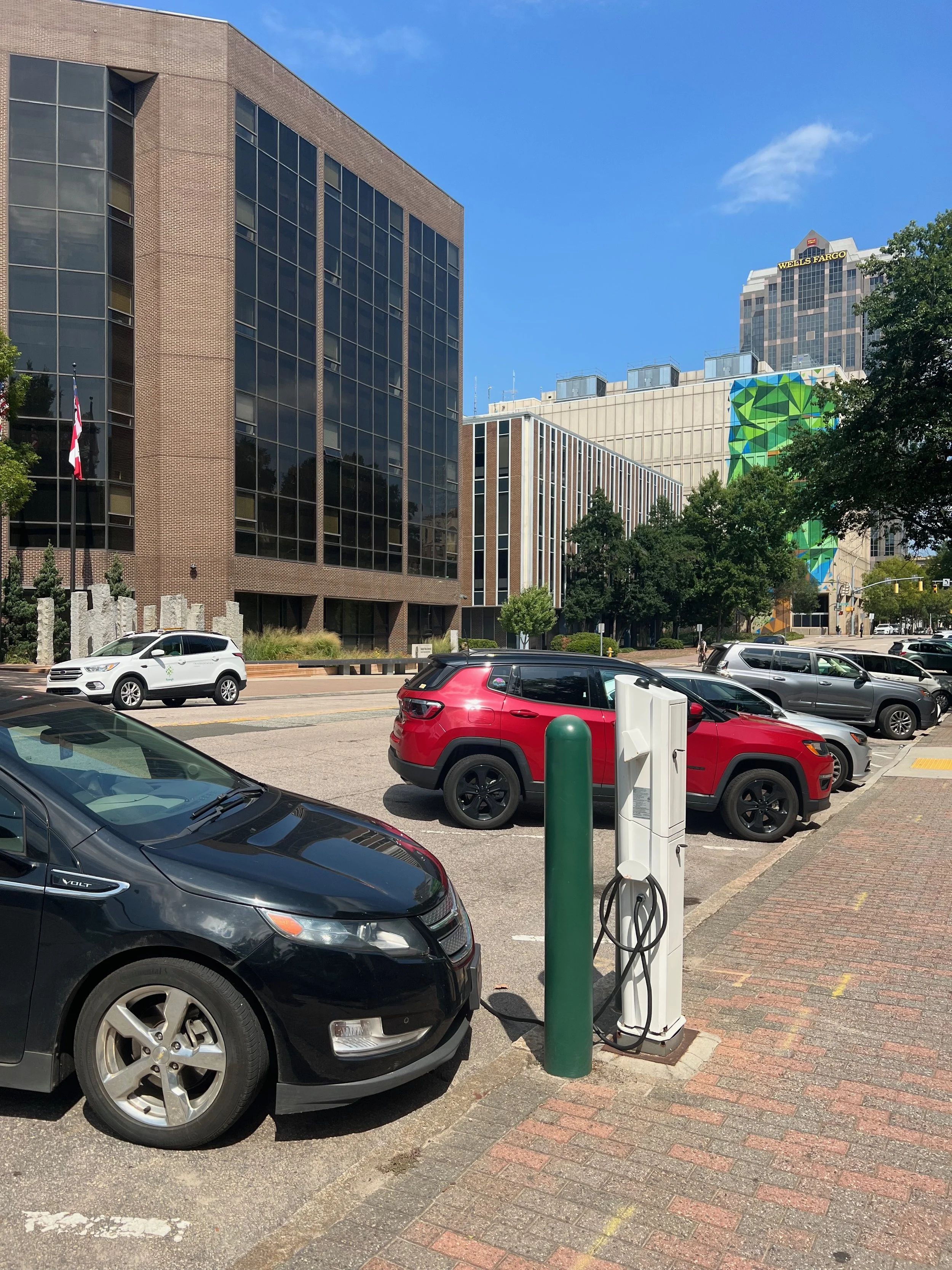 EV Charging in Downtown Raleigh