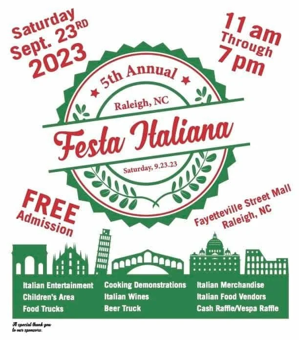 Downtown Raleigh Events September 18th - September 24th