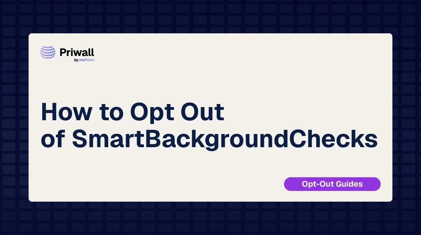 SmartBackgroundChecks Opt-Out Guide (2026)
