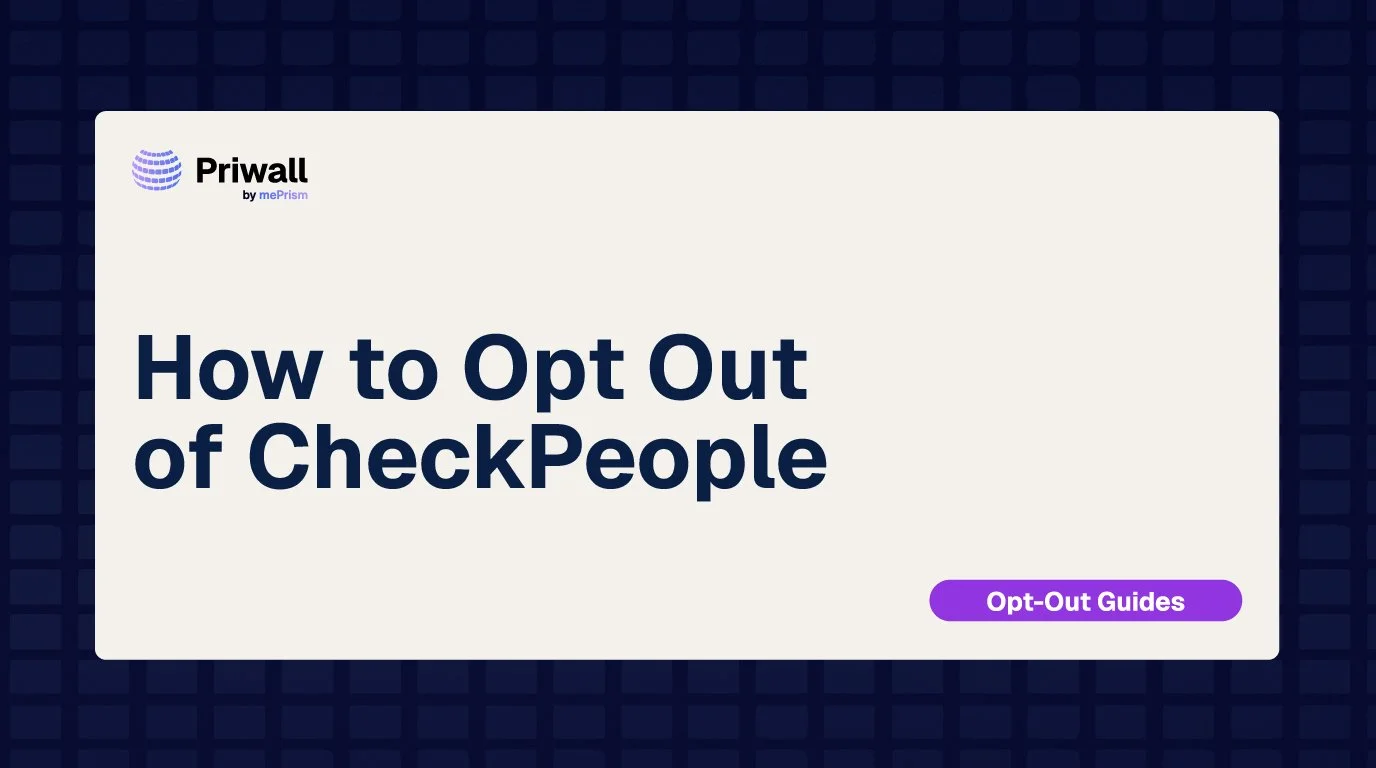 How to Opt Out of CheckPeople