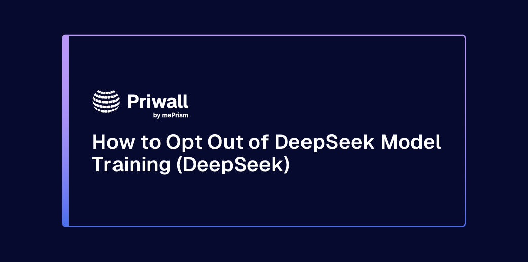 How to Opt Out of DeepSeek Model Training (DeepSeek)