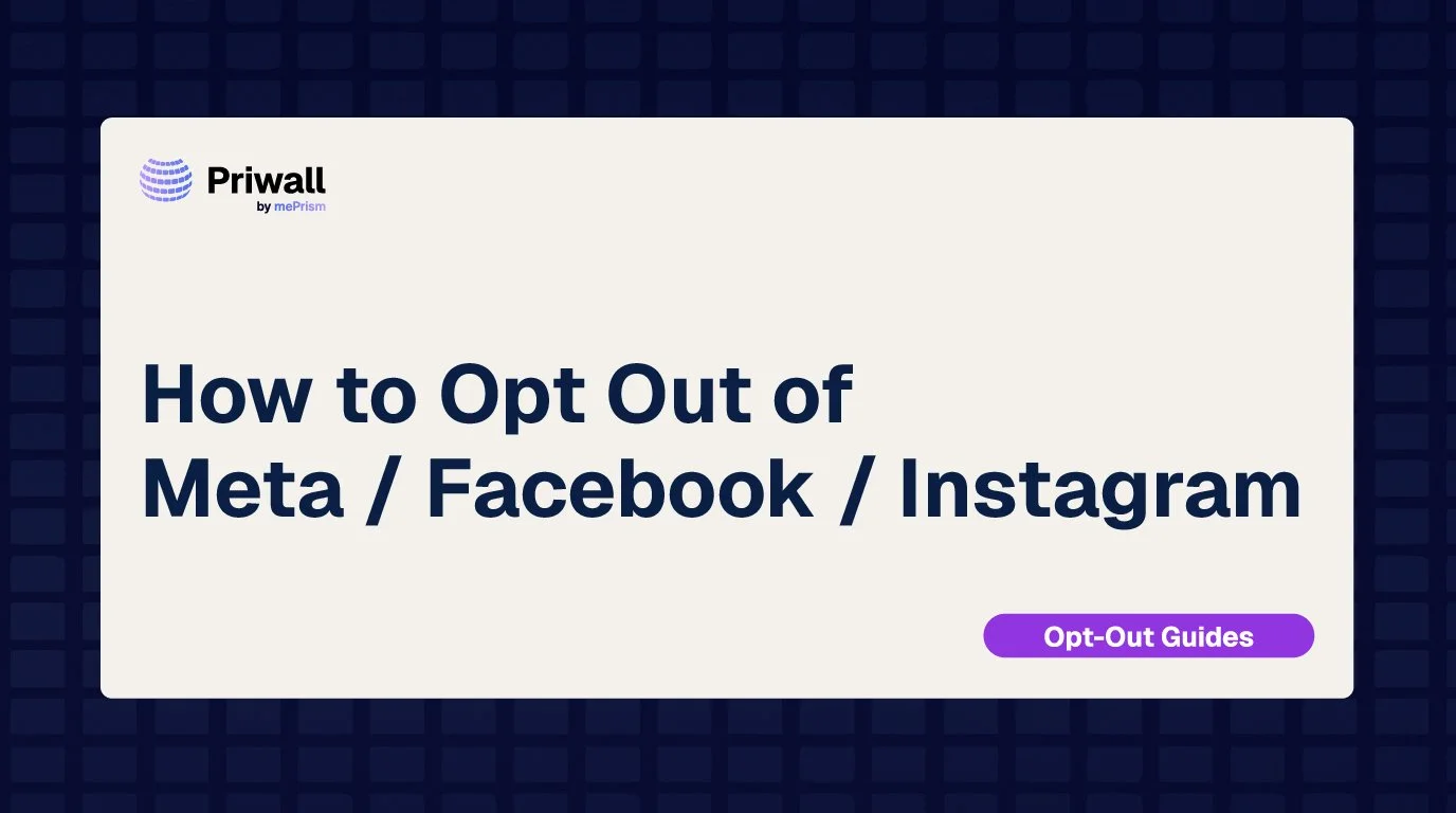 How to Opt Out of Meta AI Training (Facebook & Instagram)