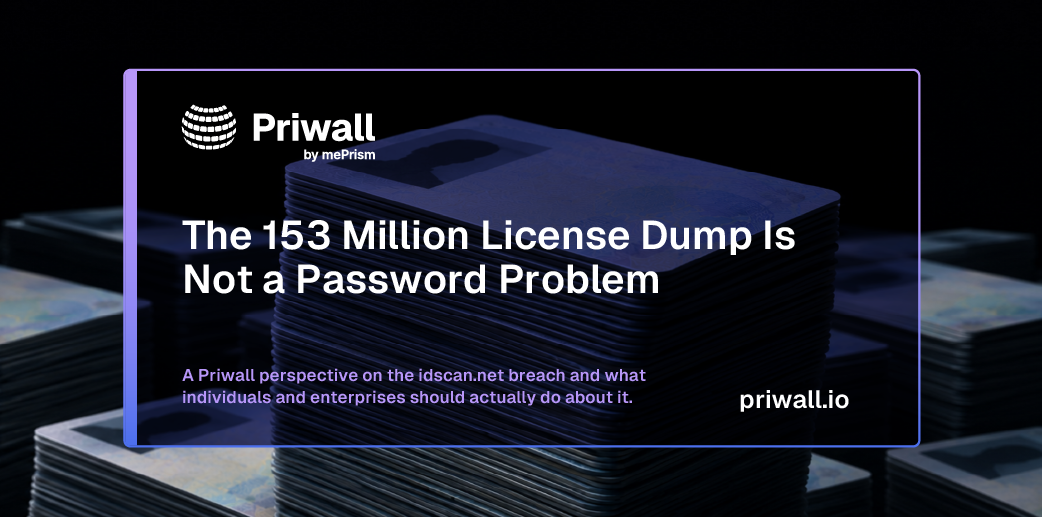 The 153 Million License Dump Is Not a Password Problem
