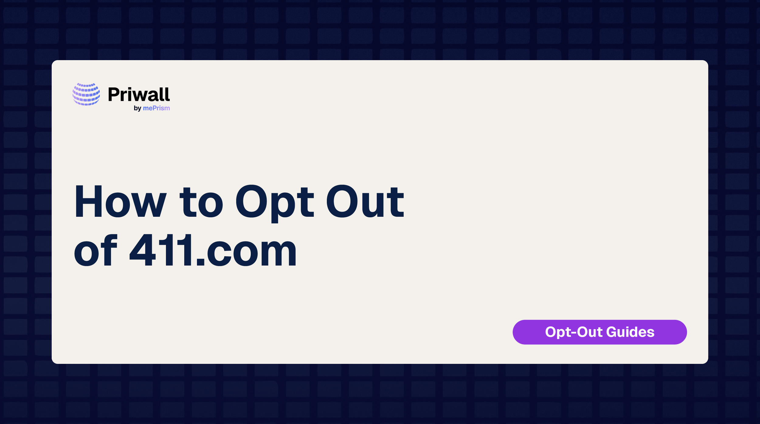 How to Opt Out of 411.com (2026 Guide)