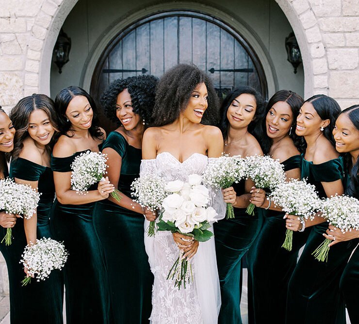 Maid of Honor Bridesmaids Dresses Carina Boutique Whitestone. NY