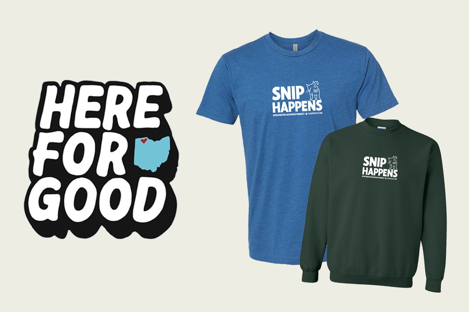 Here for Good's Tee Fundraiser