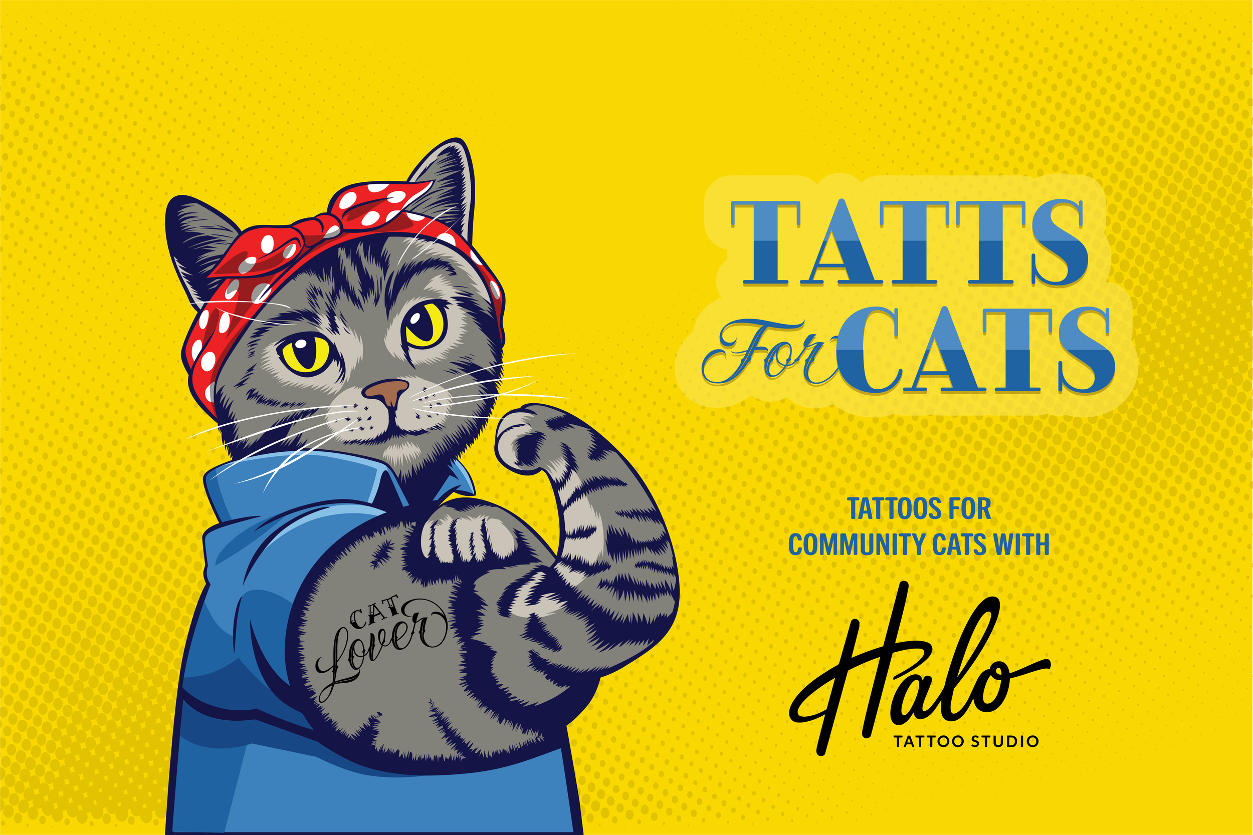 Tatts 4 Cats: Tattoo Fundraiser