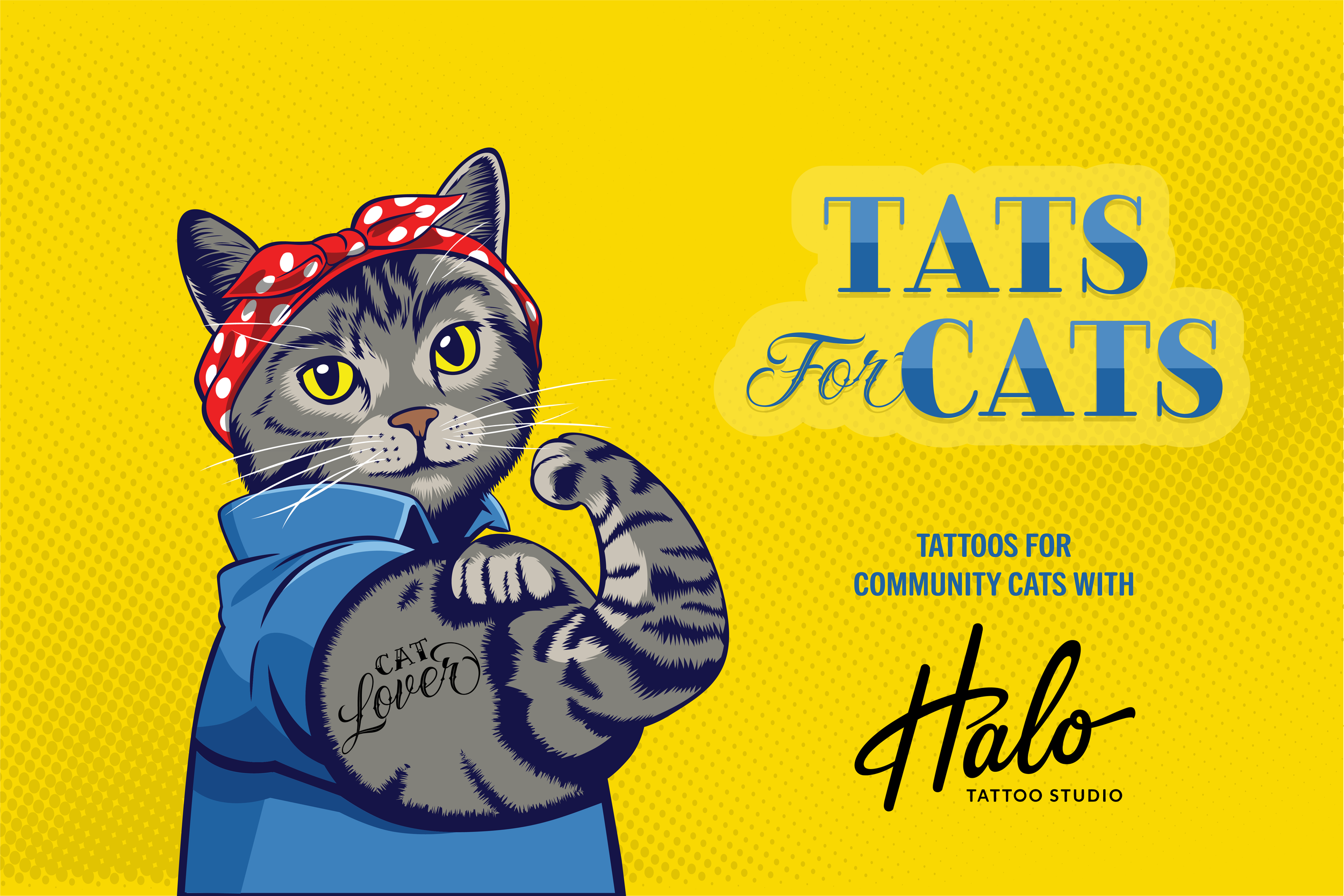 Tats 4 Cats: Tattoo Fundraiser