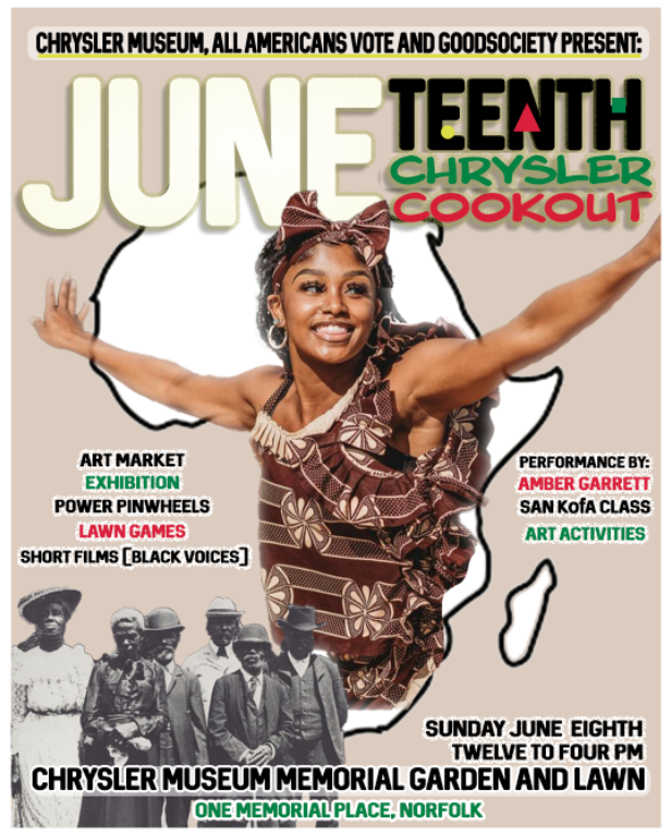 chrysler museum juneteenth cookout
