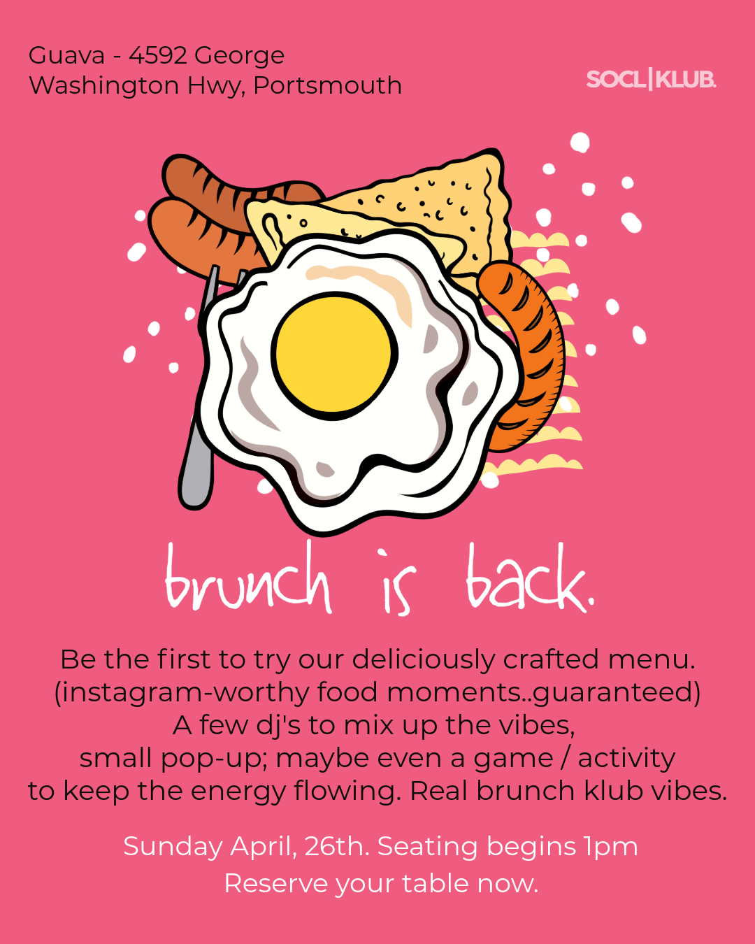 Brunch Behavior (Guava 4/26)