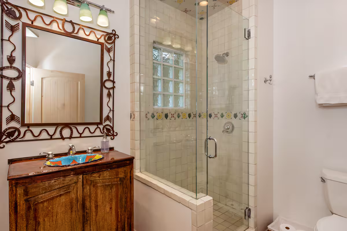 Guesthouse ~ en suite bathroom with walk in shower.png