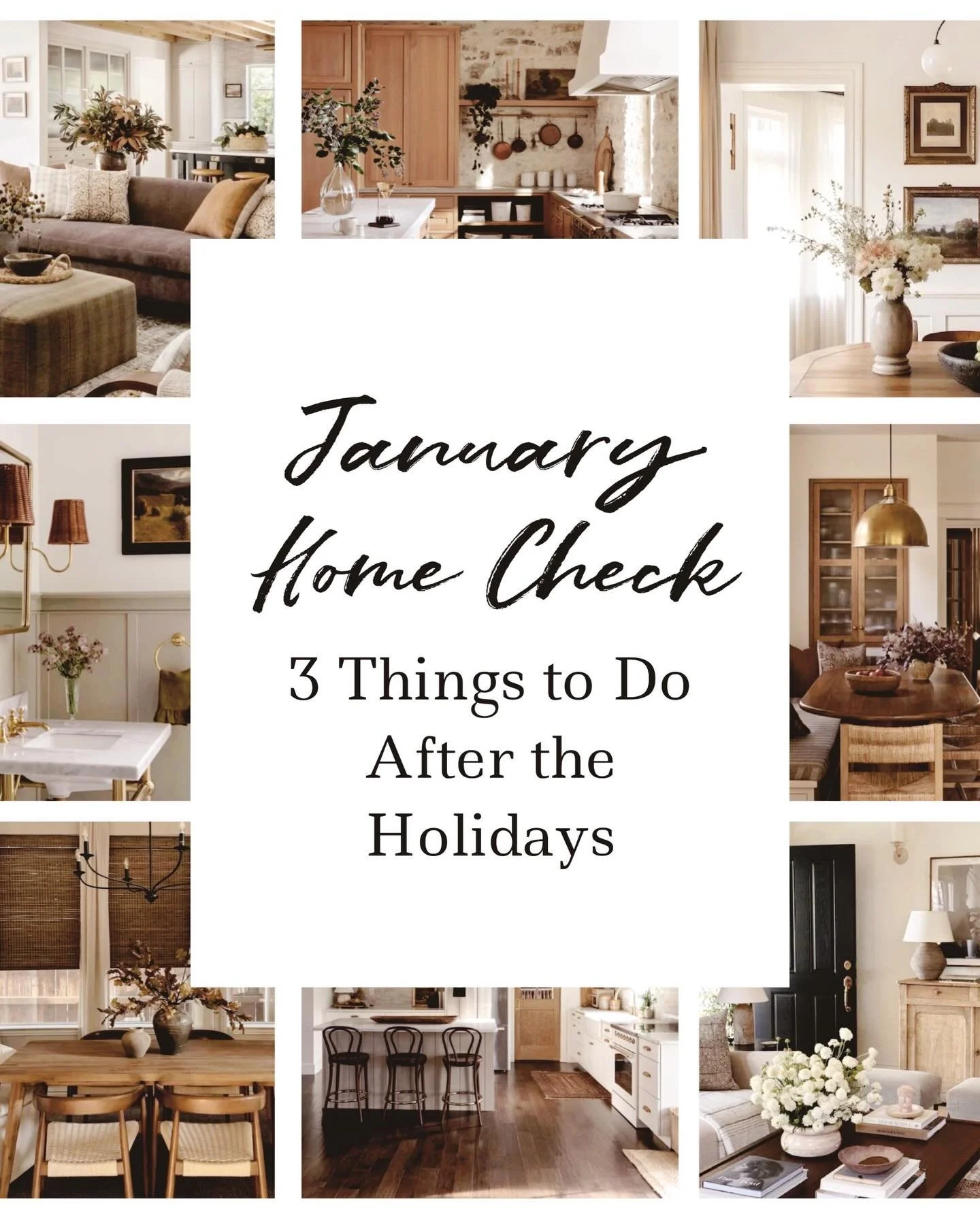 January is for fresh starts&mdash;including your home.
A few simple check-ins after the holidays can go a long way toward protecting your space and avoiding bigger issues down the road.

Swipe for this month&rsquo;s quick homeowner reset and make sur