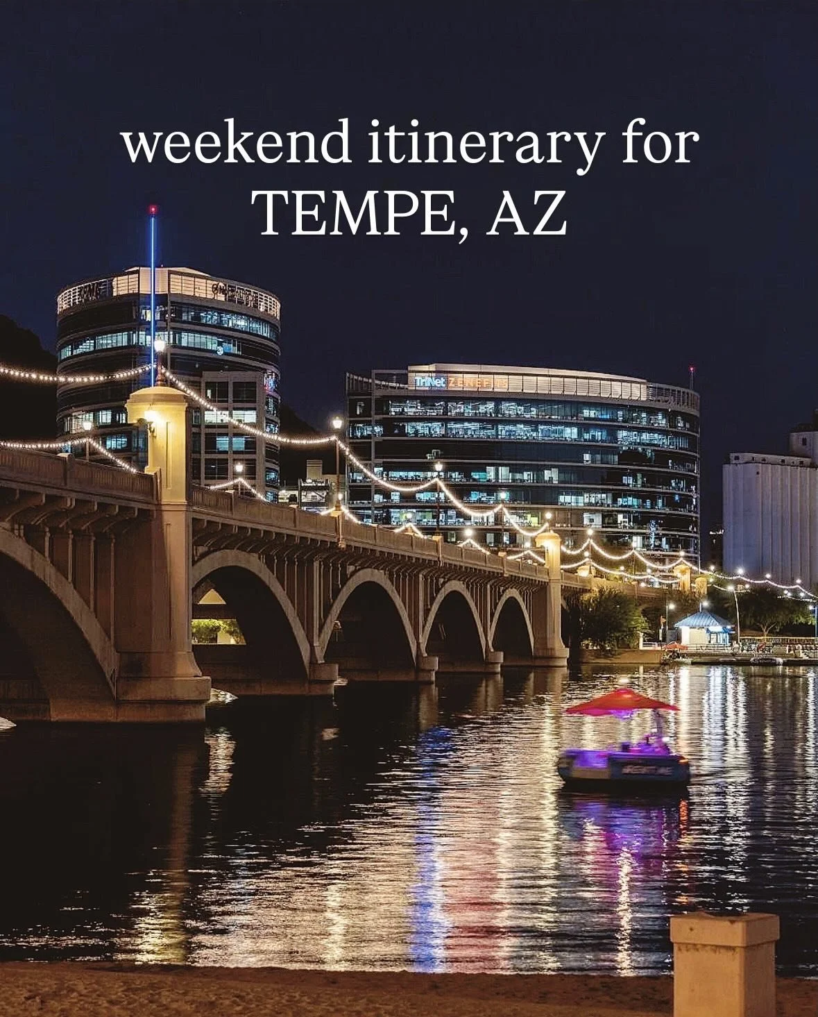 Looking for the perfect Tempe weekend?
This itinerary hits all the best spots &mdash; coffee, food, views, and vibes 🌵✨

📌 Save this for later &amp; follow for more Valley to-dos, local favorites, and real estate tips.

Your Local Real Estate Resou