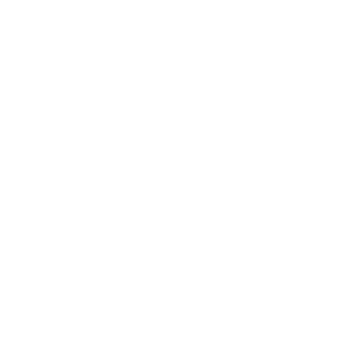 White gear icon on a black background.