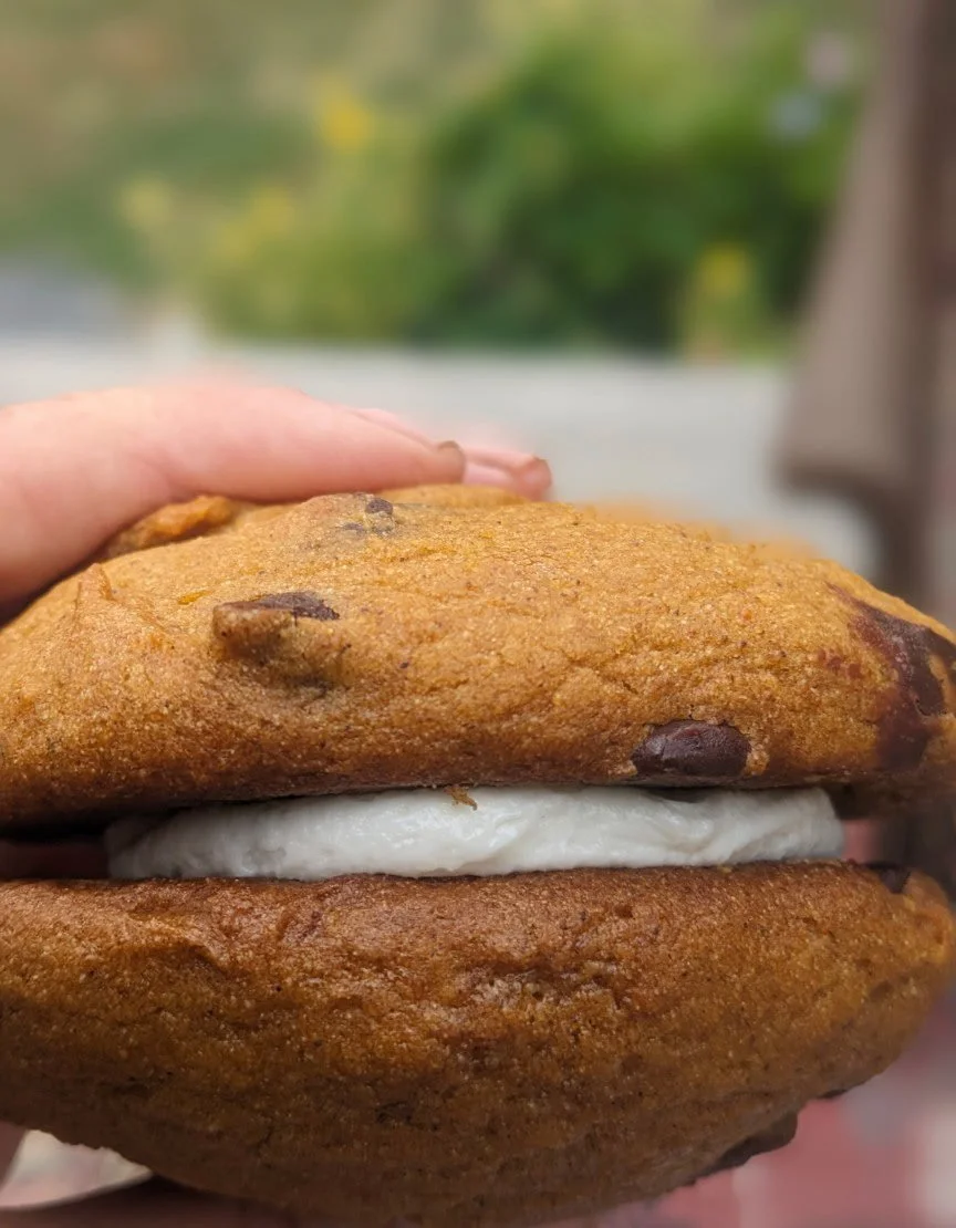 Pumpkin Chocolate Chip Sandwich Cookie (G.F.)