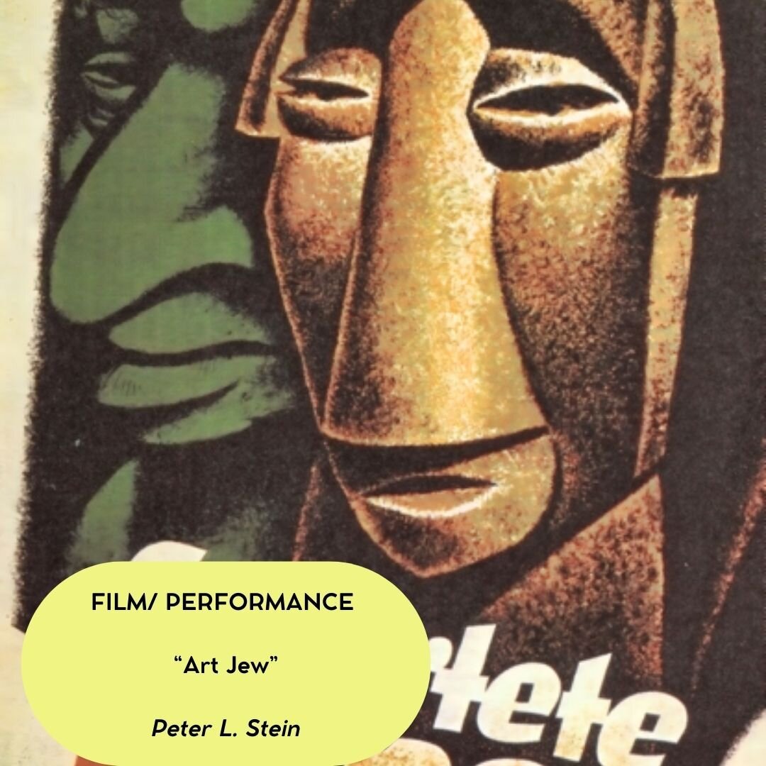 News: The Saturday TABOO show is sold-out! But we still have tickets for Sunday night, during which you catch a theatrical excerpt of &quot;ART JEW&quot; from the wonderful @peterlstein. 
TICKETS LINK IN BIO.

&quot;ART JEW&quot;

A work-in-progress 