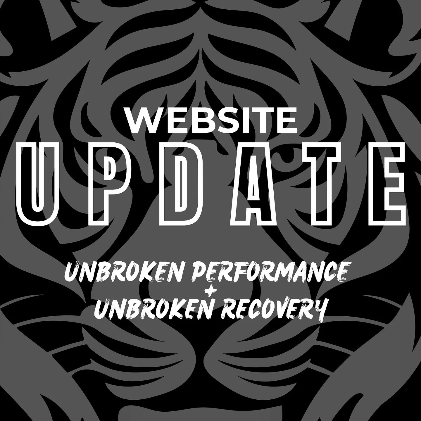 What&rsquo;s up everyone! 
We wanted to share a minor update to our website as things will look a little different going forward ⏩️
 We have decided to shift Unbroken Recovery over to our primary business website - 🔥UNBROKEN PERFORMANCE🔥

Our produ