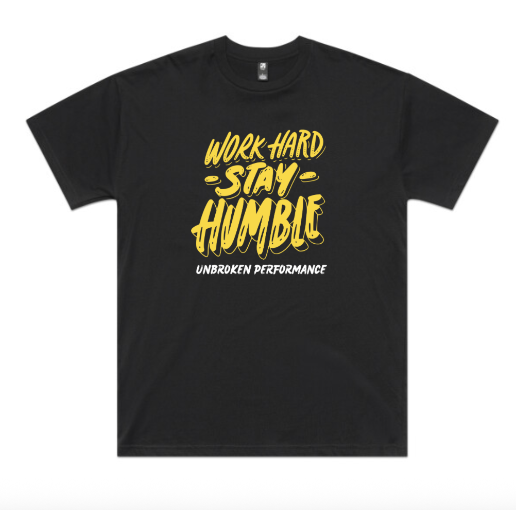 WORK HARD STAY HUMBLE Oversized Tee