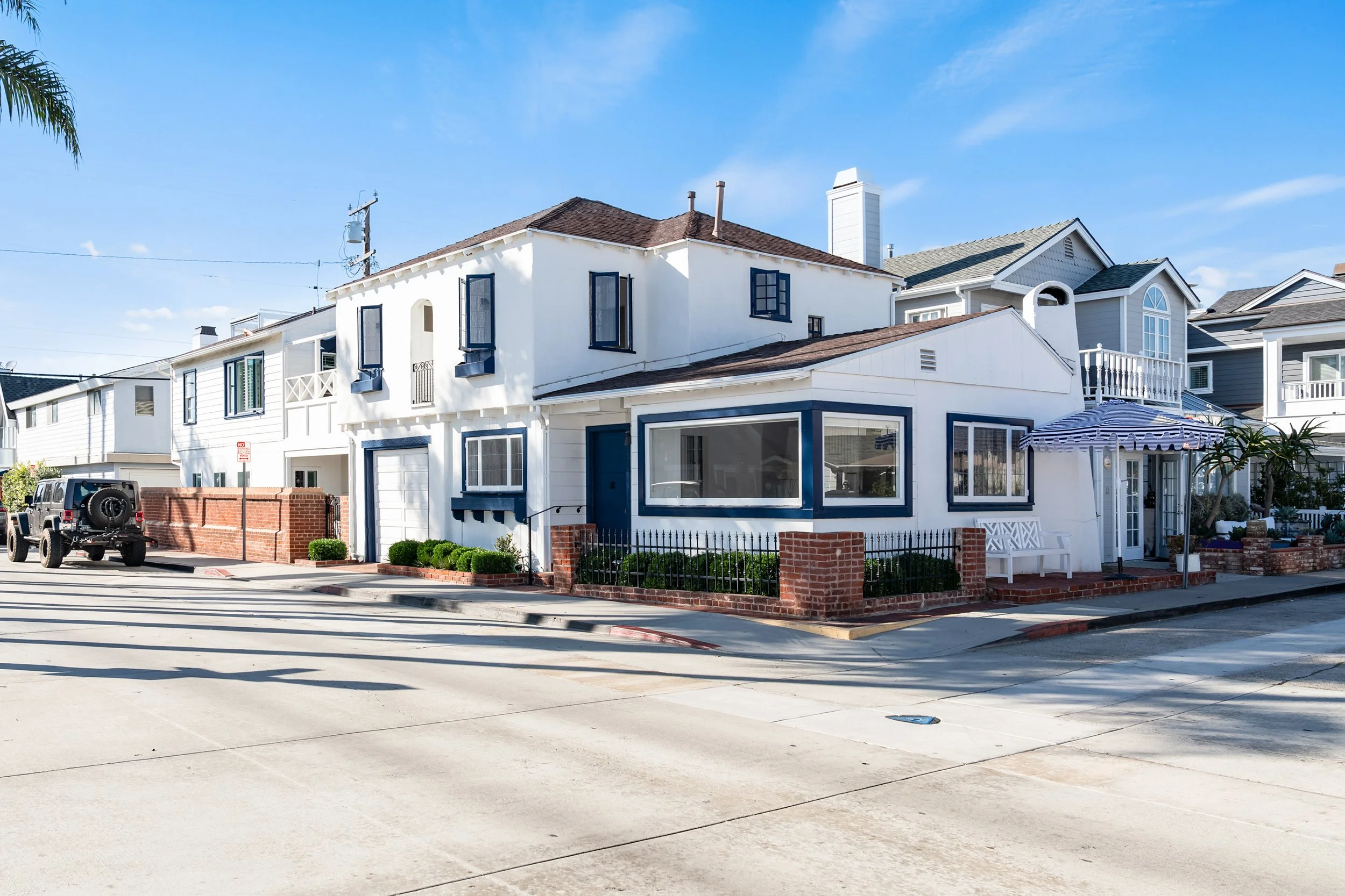 Exterior photo of a home on Balboa Island – Balboa Island Estates real estate services