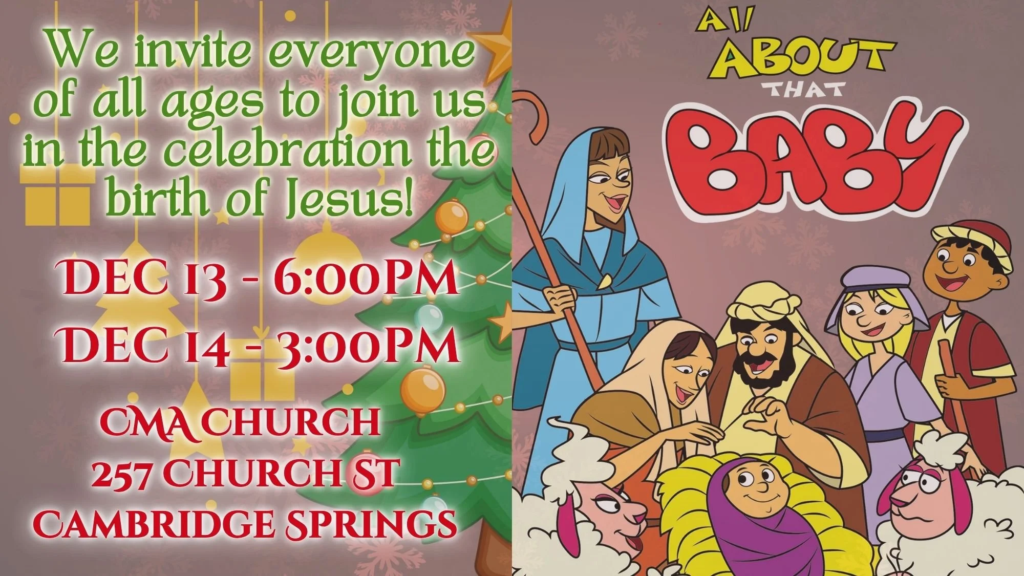2025 CMA Christmas Play - All About That Baby
