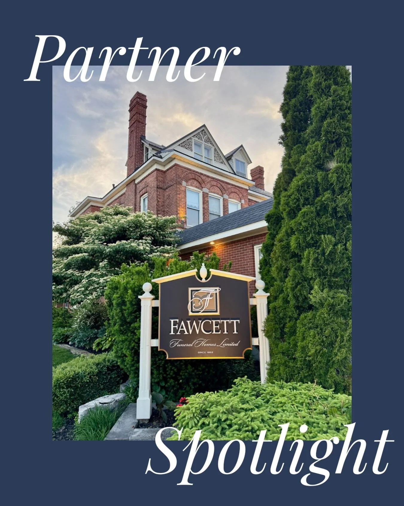 Seedling Partner Spotlight 🌱

Fawcett Funeral Homes: Collingwood + Creemore, Ontario 📍

Rooted in community. Forward-thinking in how they honour it 💙

Fawcett has been a trusted presence in Collingwood and Creemore for generations and they&rsquo;r