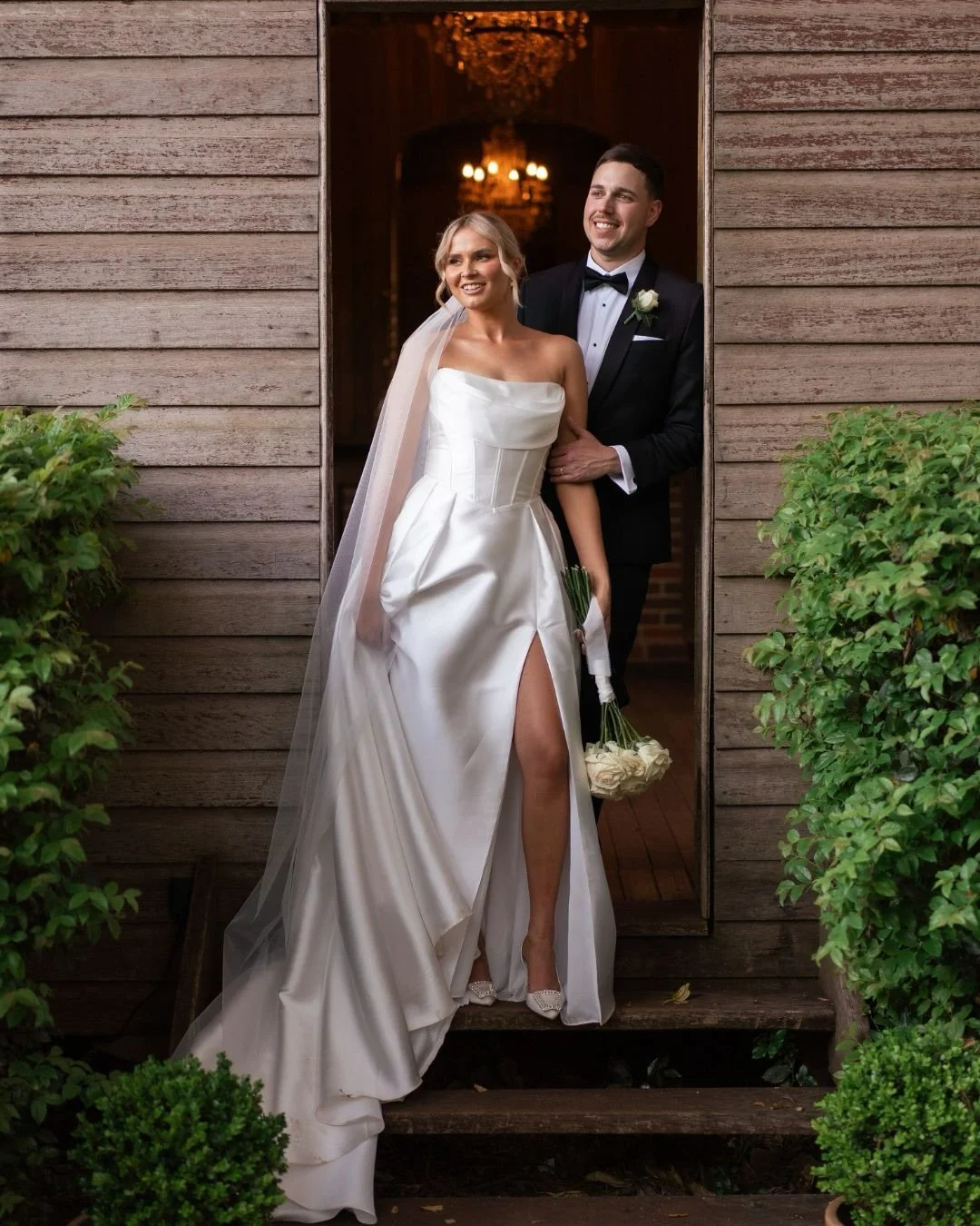 More from Ally + Braydan&rsquo;s day 🤍 This wedding can&rsquo;t be shared enough!

Photographer &amp; videographer @figtreepictures
Venue @gabbinbar
Celebrant @marriedbyjake
Florist @flowersbyrichardanthony
Dress @madewithlovebridal
Bridesmaid dress