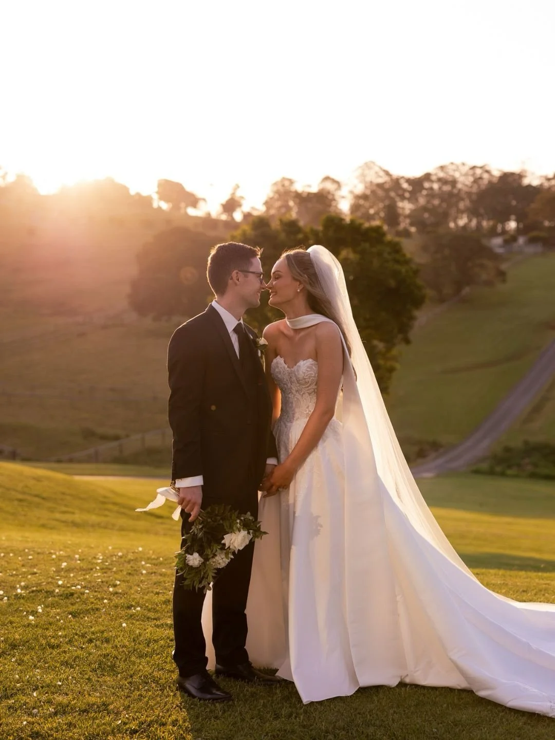 Special moments in the hinterland on Samantha + Anton&rsquo;s wedding day ✨️⁠
⁠
Photographer @figtreepictures⁠
Venue @beechmontestate⁠
Celebrant  @marriedbyjake⁠
Florist @borrowed_events__⁠
Dress @luvbridal⁠
Suit @brunossuits⁠
Bridesmaid dresses @sho