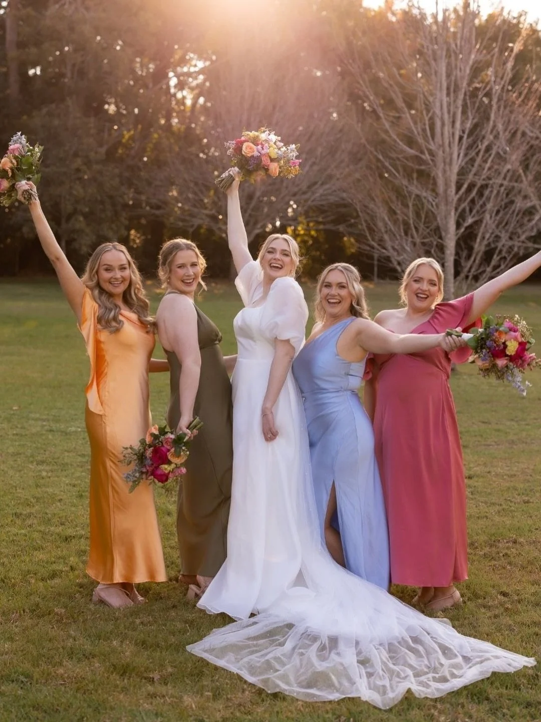 Sarah&rsquo;s girls simply GLOWING at Secret Garden Estate!
⁠
Photographer @figtreepictures⁠
Venue @secretgardenestate 
Celebrant @karenmilescelebrant 
Makeup @blakedesigns 
Hair @hair_bykeren 
Cake @tamsdelights_
⁠
⁠