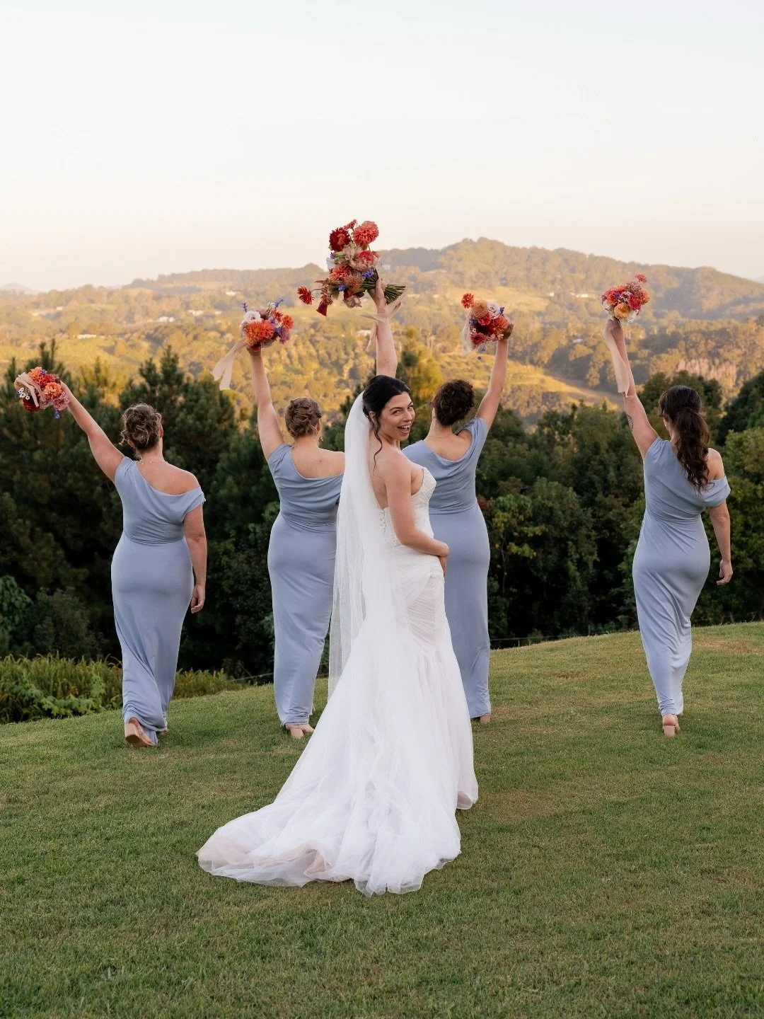 Brittany&rsquo;s people all in blue on her special day 😍⁠
⁠
Photographer @figtreepictures⁠
Venue @summergroveestate 
Celebrant @celebrantaf.au 
Florist @flowerswithtika 
Dress @thewhiteaisle_bridal 
Makeup @heididebbiemakeup