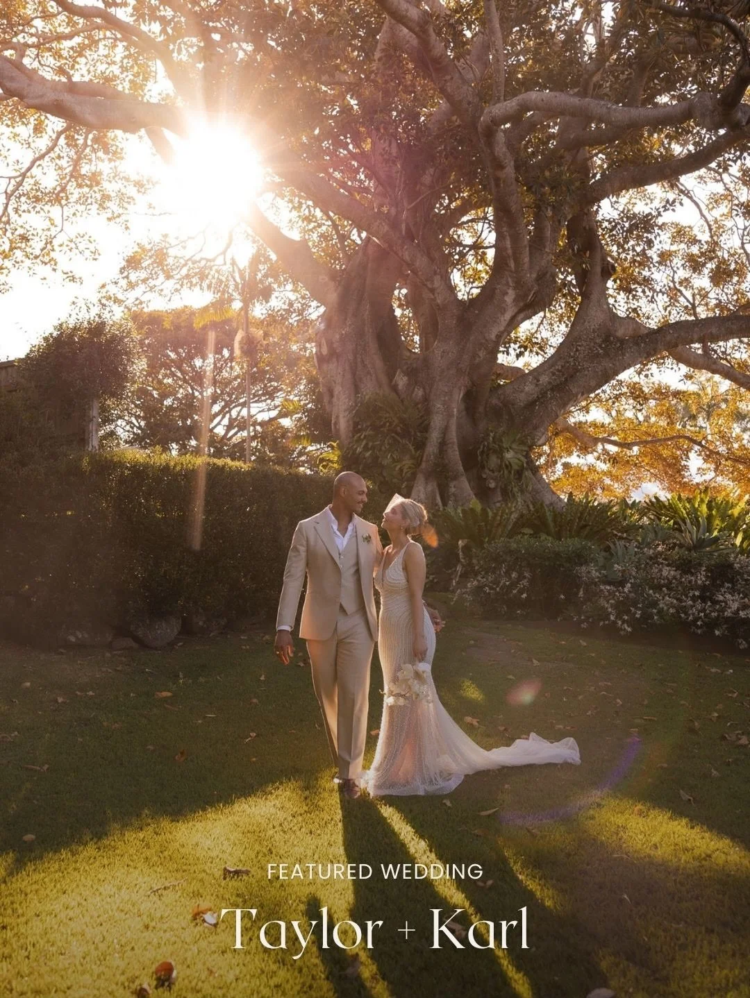 Taylor + Karl&rsquo;s wedding is now featured in on our website 💫 An incredible day from start to finish at Fig Tree Restaurant in the hinterland of Byron, we loved capturing every little heartfelt moment. ⁠
⁠
View this special day via the link in b