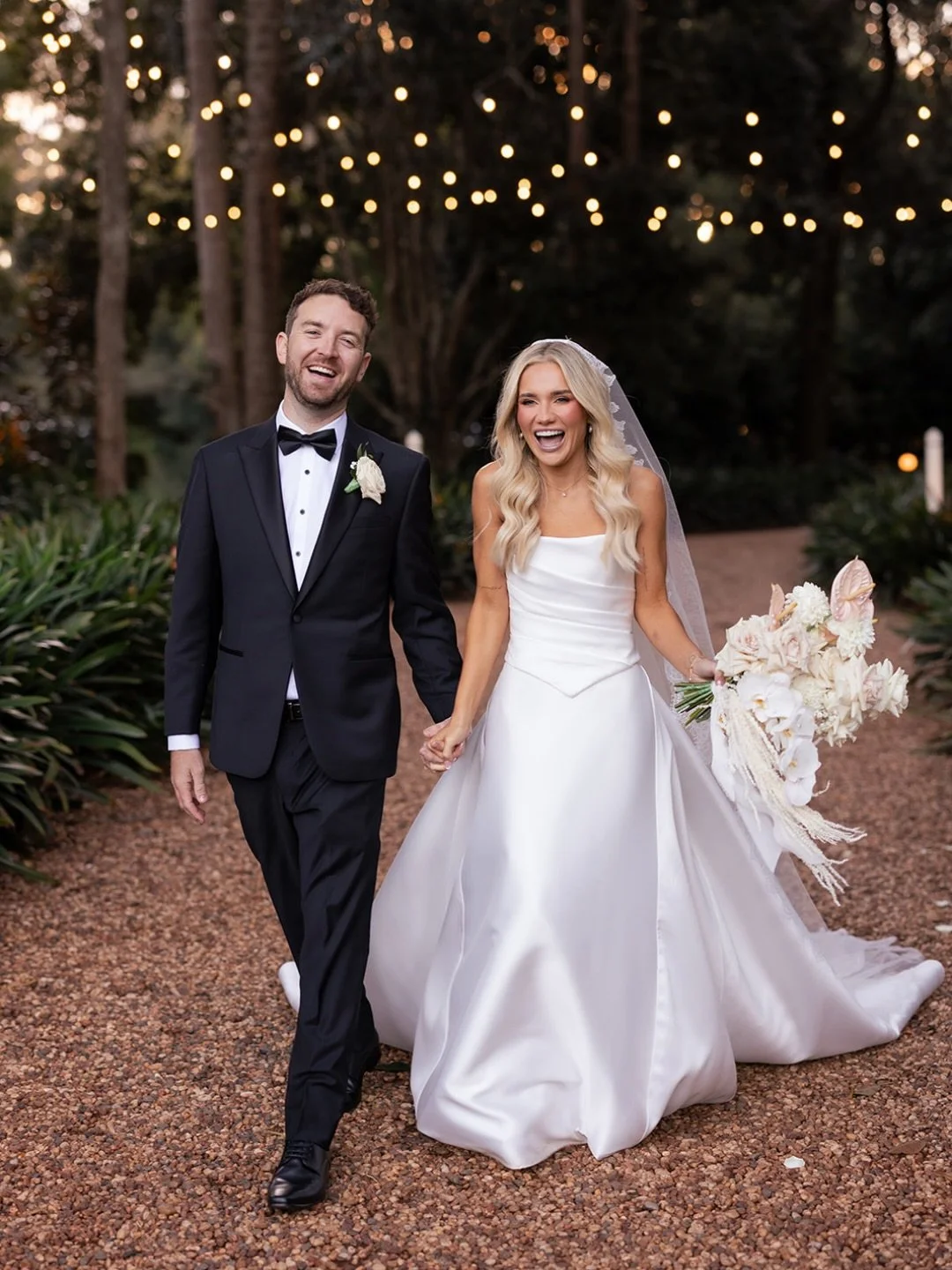 Katie + Cody&rsquo;s stunning wedding day at Gabbinbar ✨⁠
⁠
We adored these two and loved celebrating their beautiful day. Even more special, this wedding marked our 50th time photographing at this incredible venue! 🤍⁠
⁠
Photographer &amp; videograp