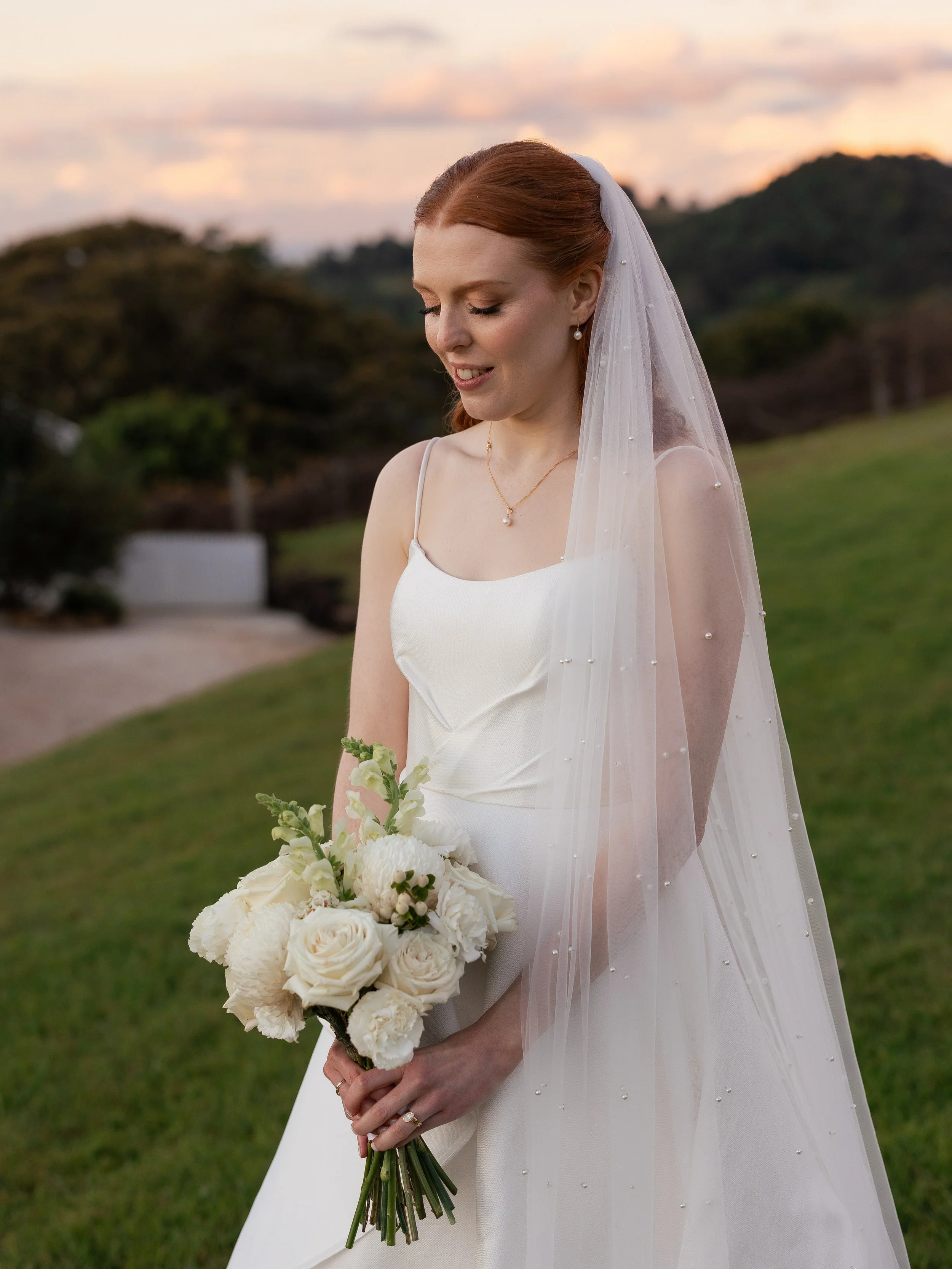 Soft romantic moments with Clare + Chris at Summergrove Estate.

Photographer @figtreepictures
Venue @summergroveestate 
Celebrant @bestcelebrantever 
Dress @sentani_boutique 
Makeup @natalielucasmua @shannon_natalielucasmua
Hair @natalielucasbridal

